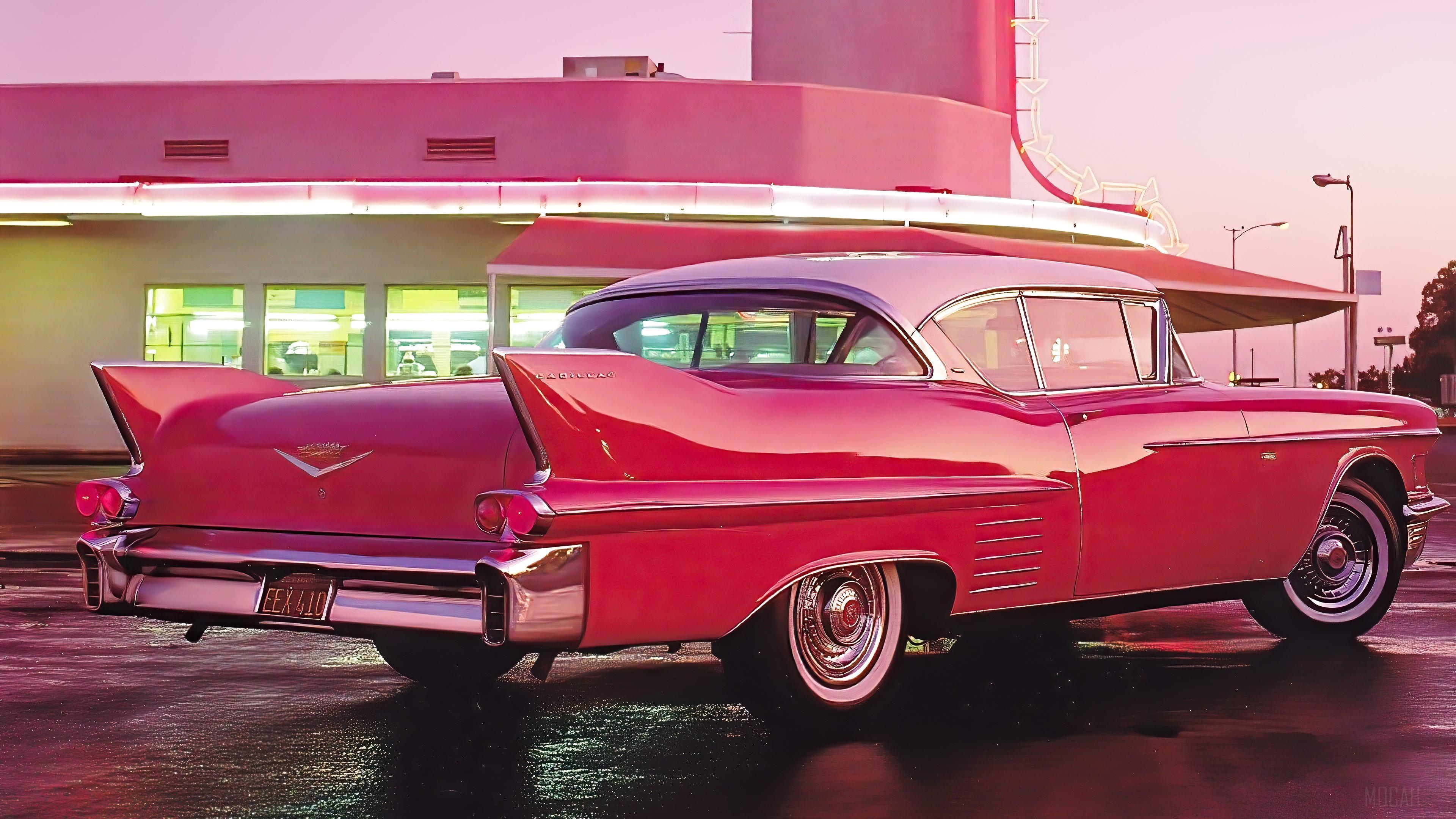 HD wallpaper, 1958 Cadillac Series 62 Coupe 4K