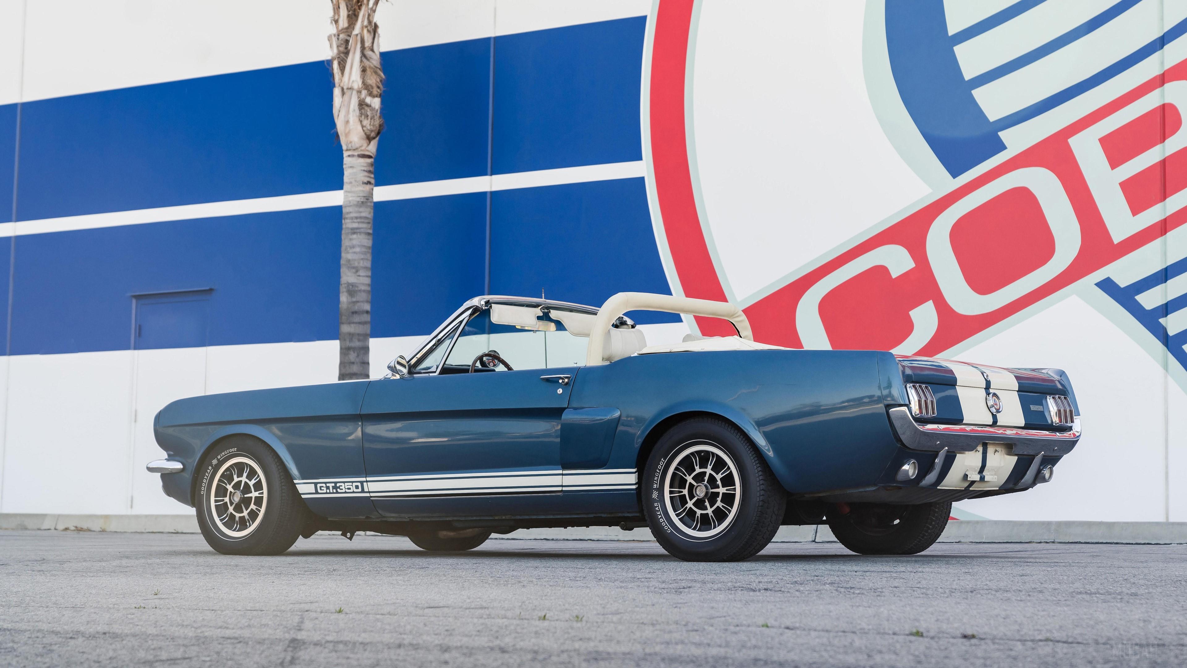 HD wallpaper, 1966 Shelby Gt350 Continuation Series Convertible Car 4K