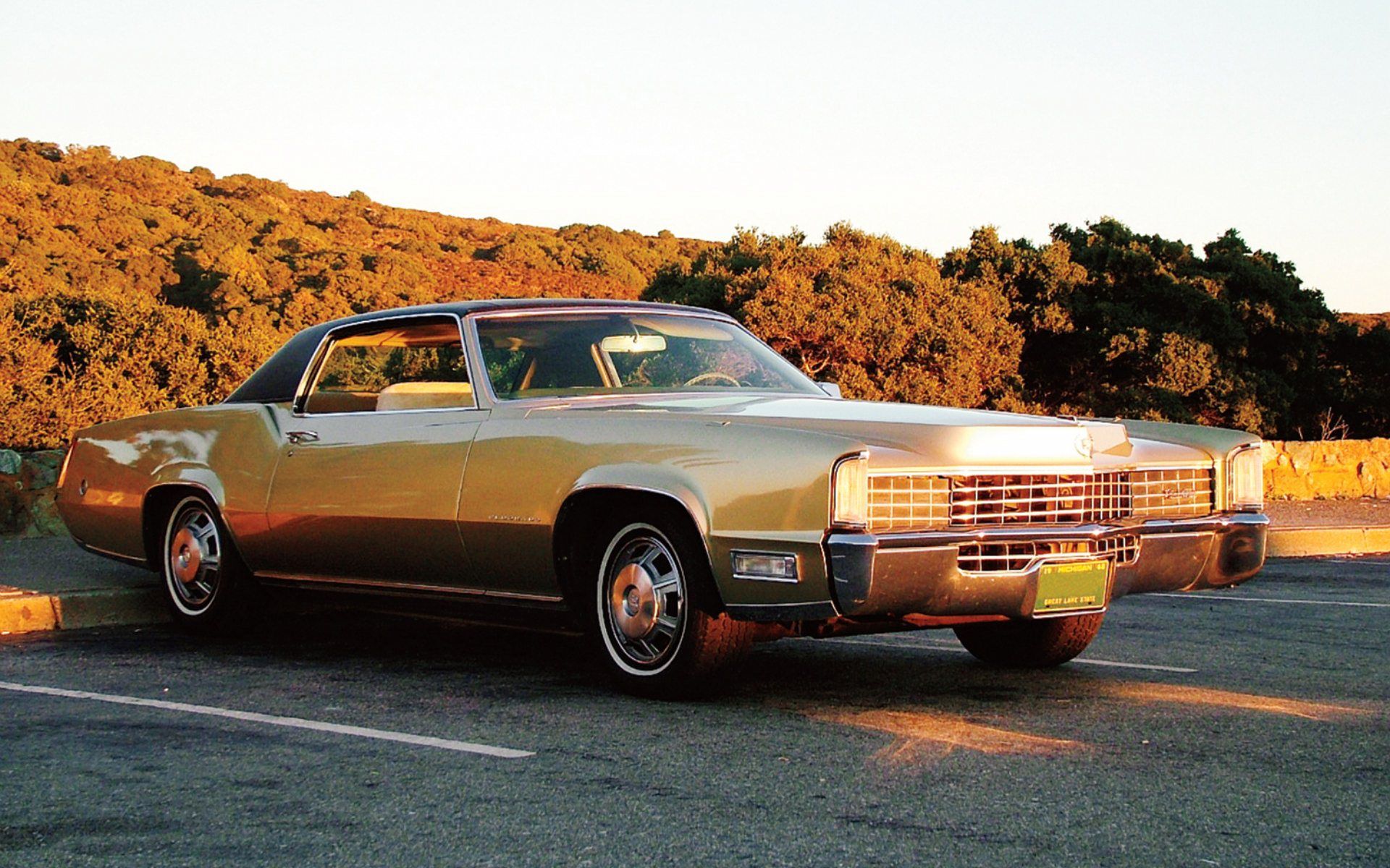 HD wallpaper, Eldorado, Cadillac, Fleetwood, 1968