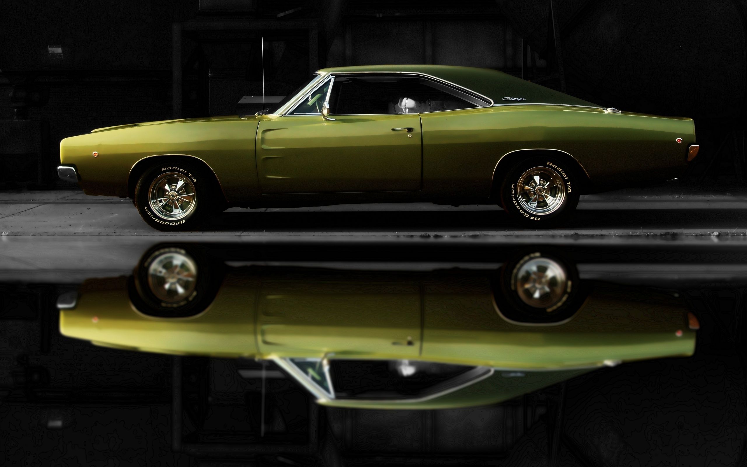 HD wallpaper, 1968, Charger, Dodge