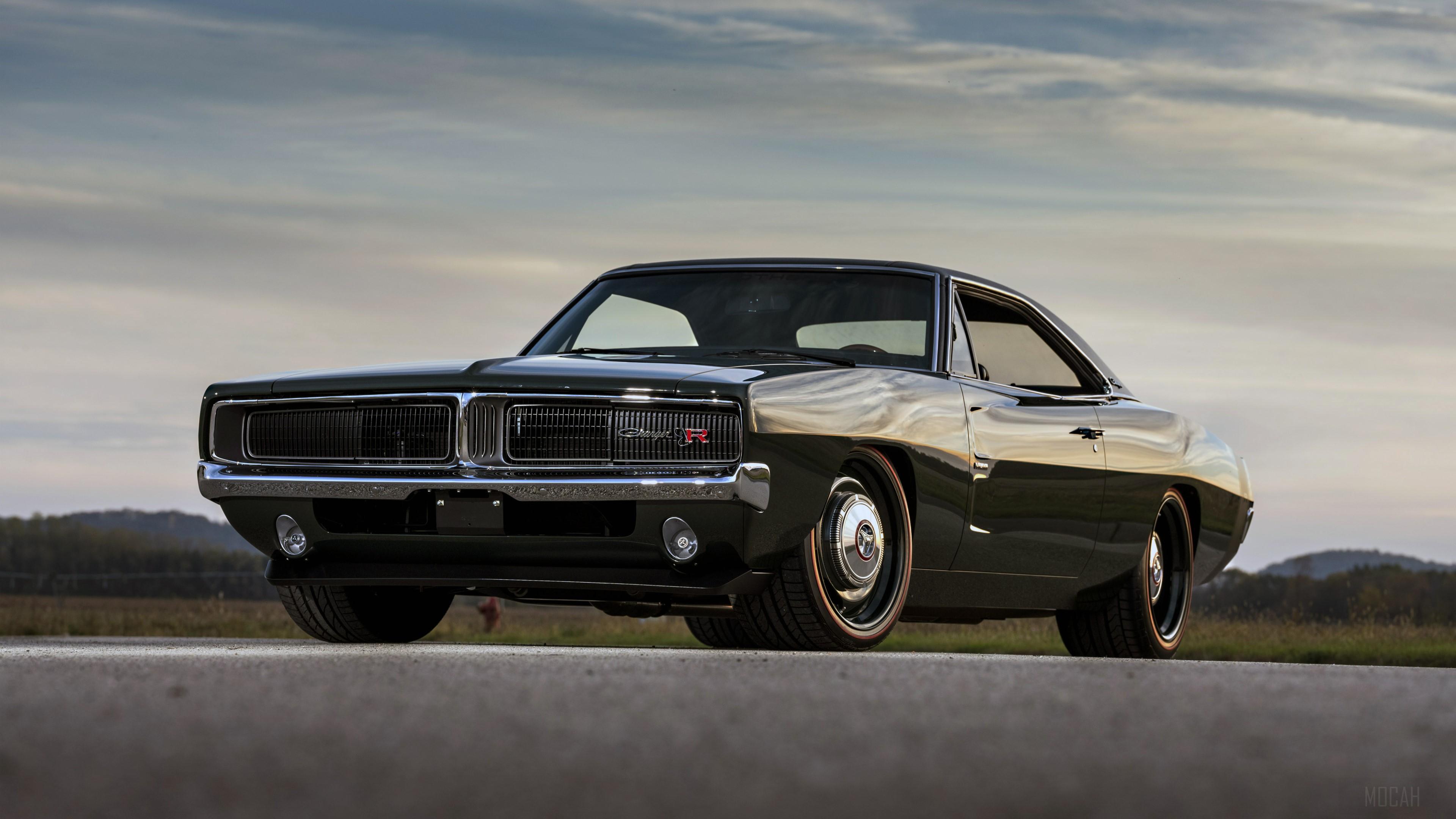 HD wallpaper, 1969 Ringbrothers Dodge Charger Defector Front 4K
