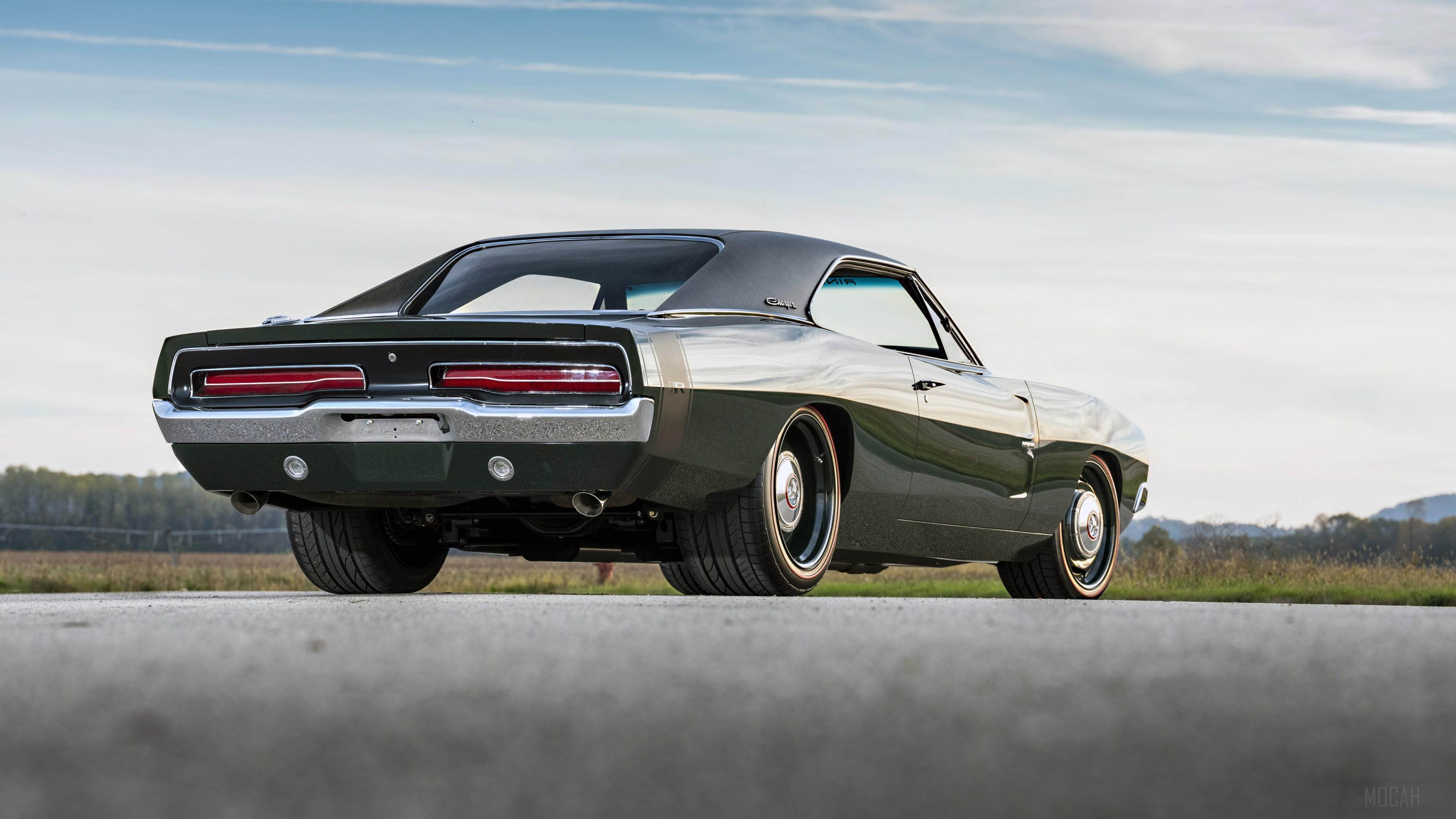 HD wallpaper, 1969 Ringbrothers Dodge Charger Defector Rear 4K