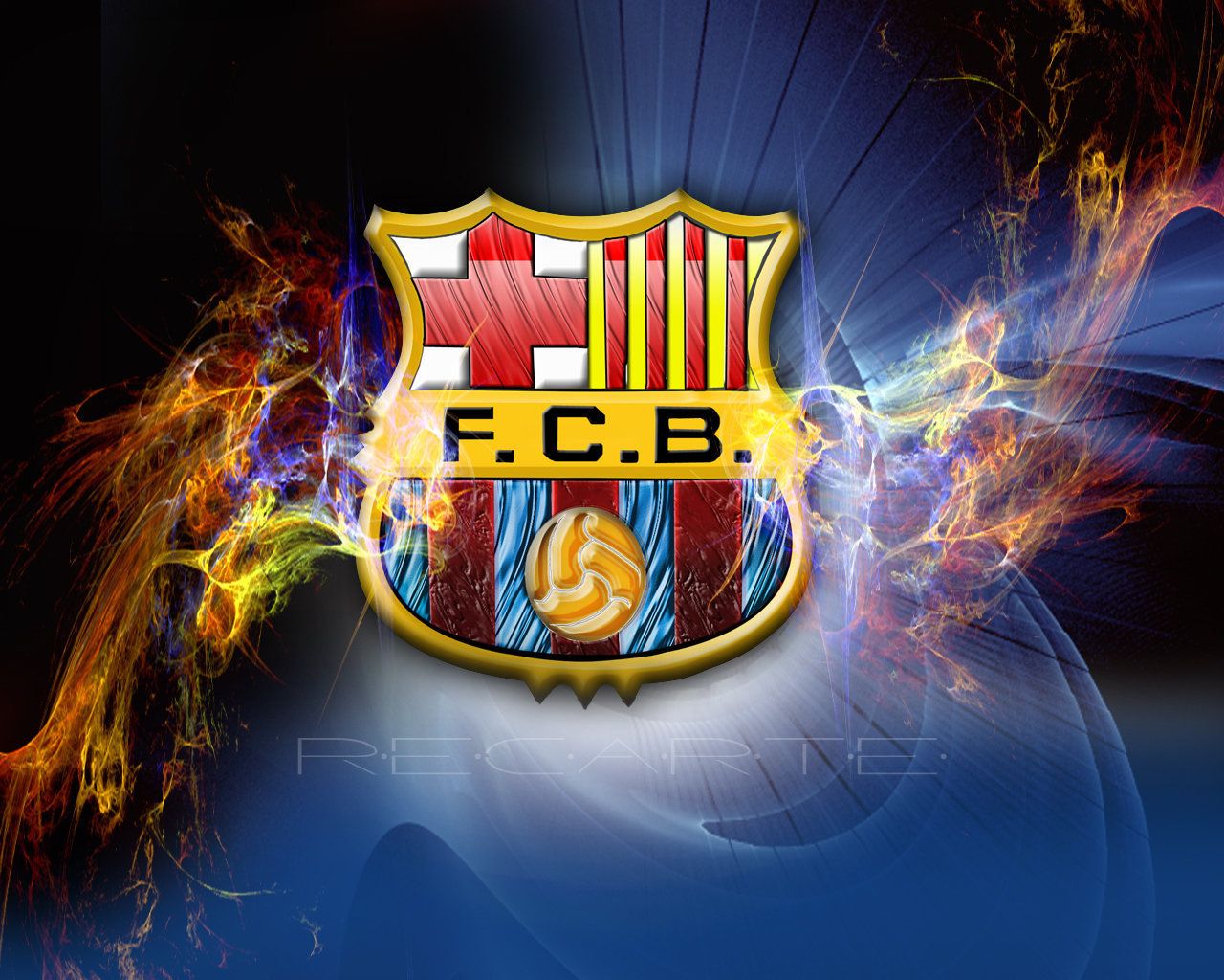 HD wallpaper, Fc, Logo, Barcelona, 2013