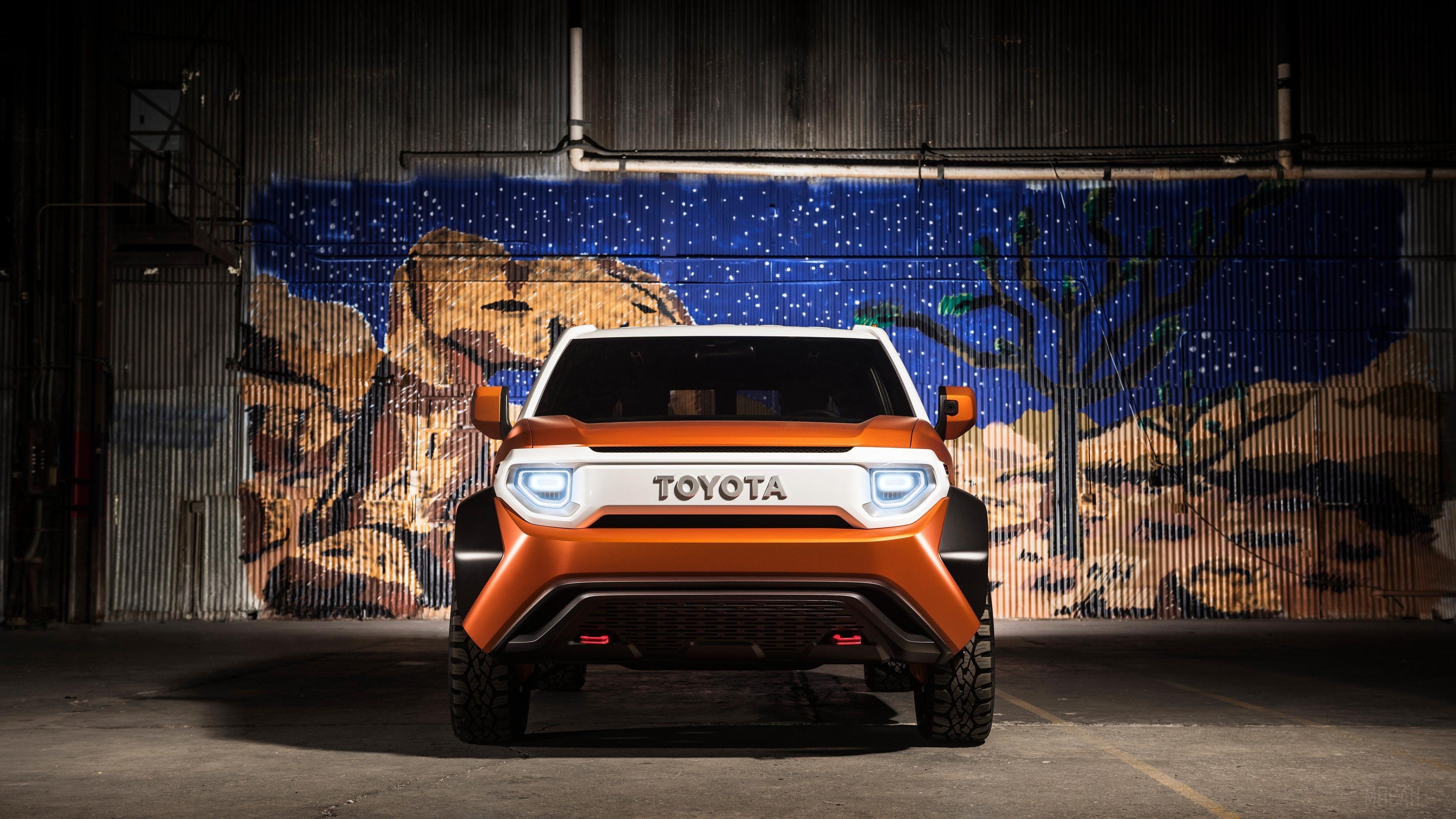 HD wallpaper, 2017 Toyota Ft 4X Concept 4K