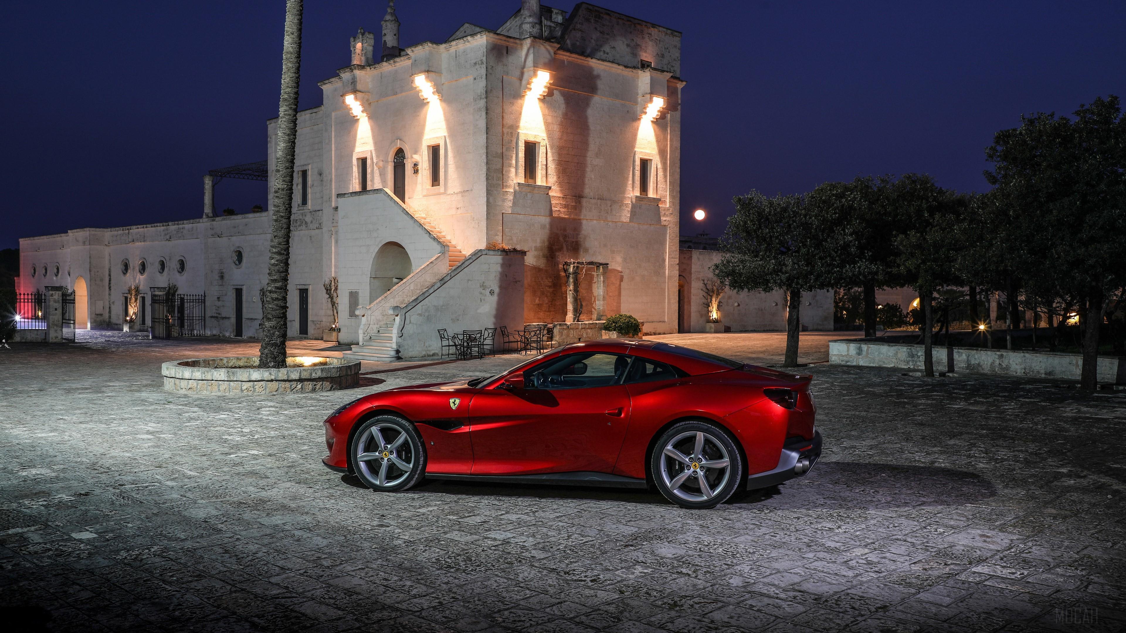 HD wallpaper, 2018 Ferrari Portofino 4K