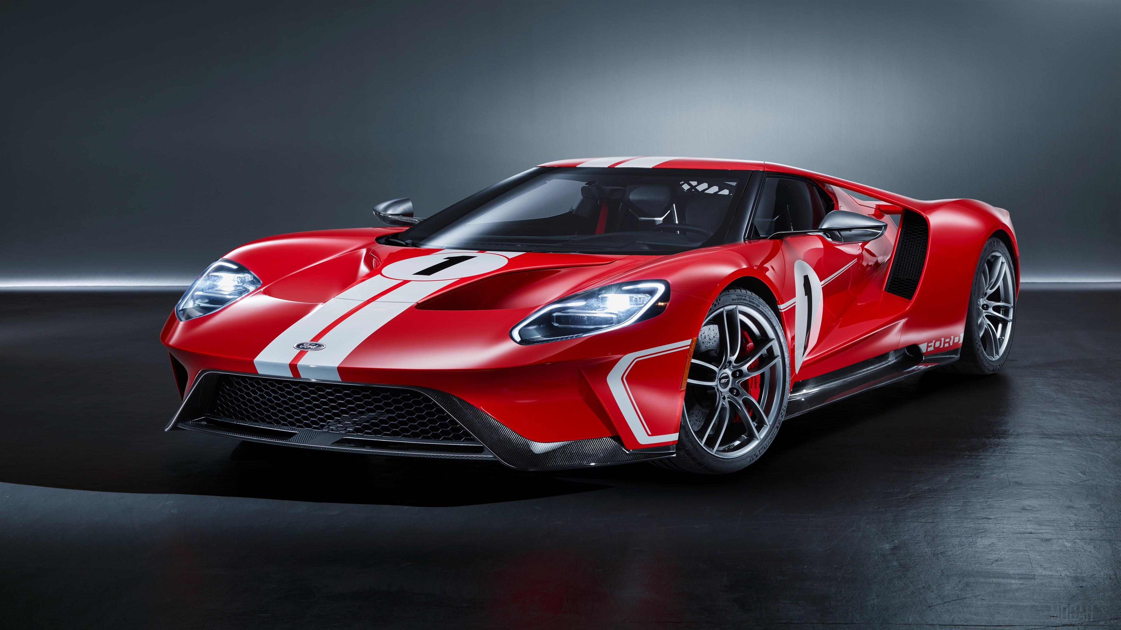 HD wallpaper, 2018 Ford Gt 67 Heritage Edition 4K