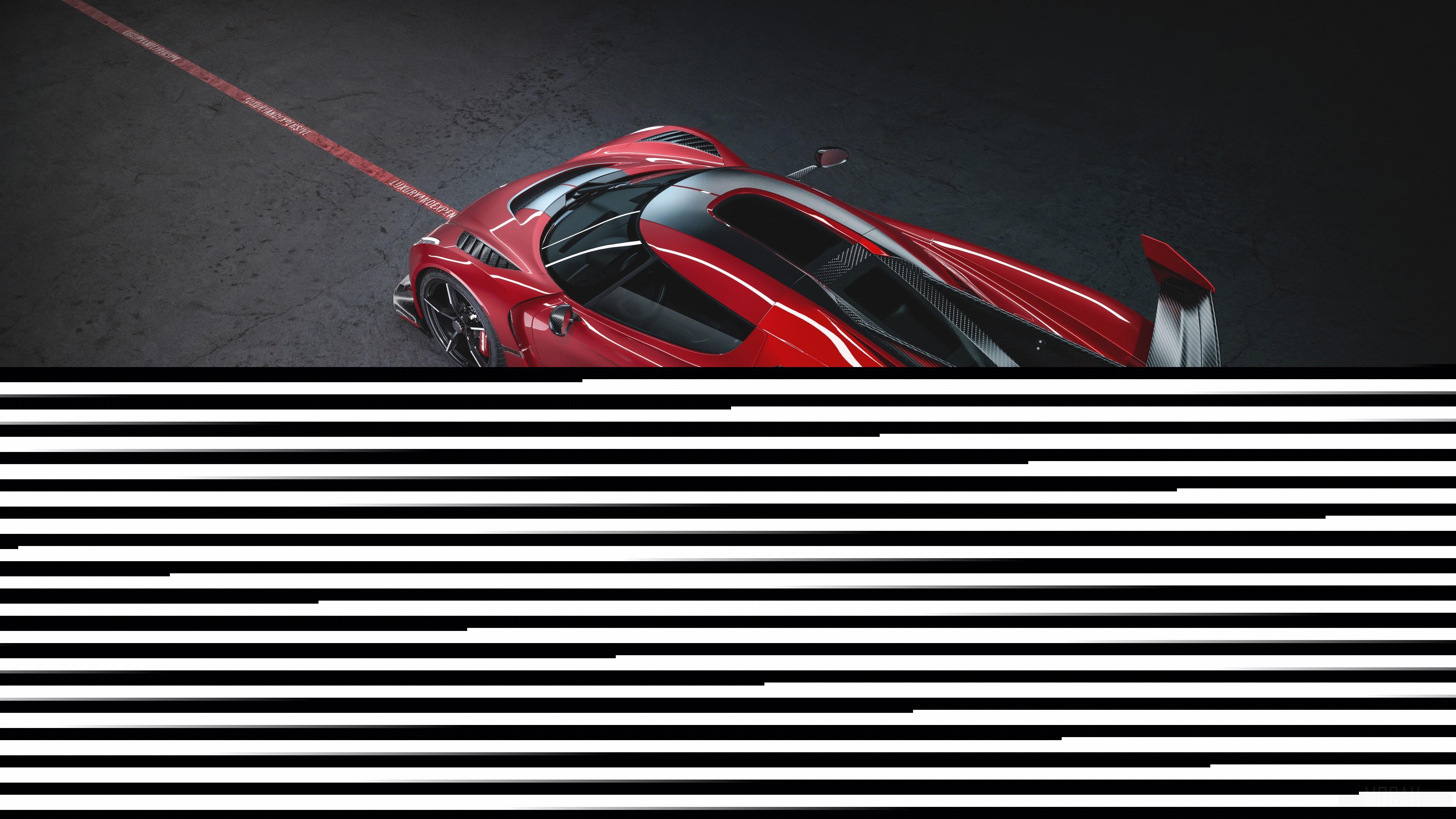 HD wallpaper, 2020 Koenigsegg Jesko Cherry Red Edition 10 4K