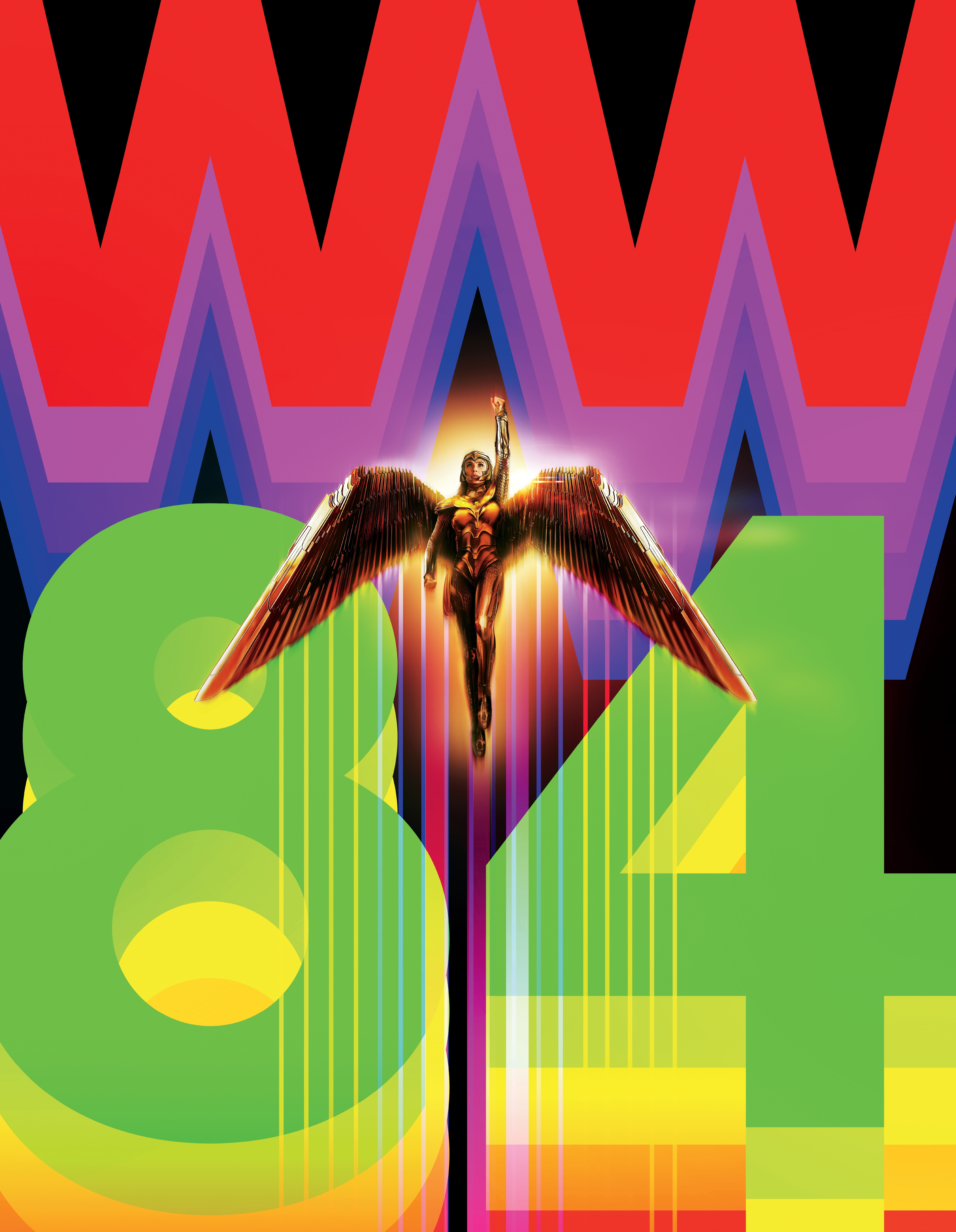 HD wallpaper, Wonder Woman 1984, 5K, Black Background, Dc Comics, 2020 Movies