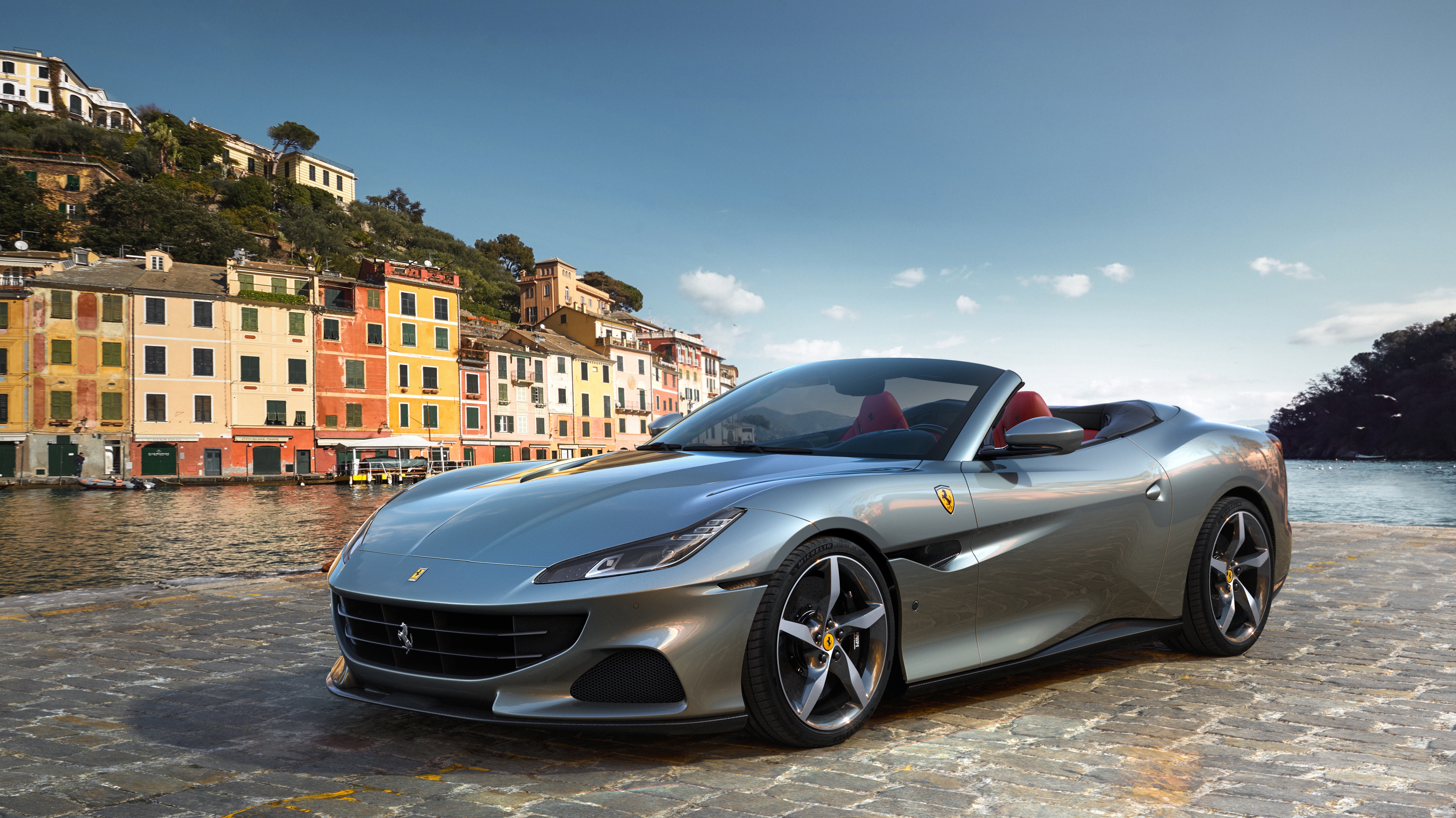 HD wallpaper, 5K, 2021, Ferrari Portofino M
