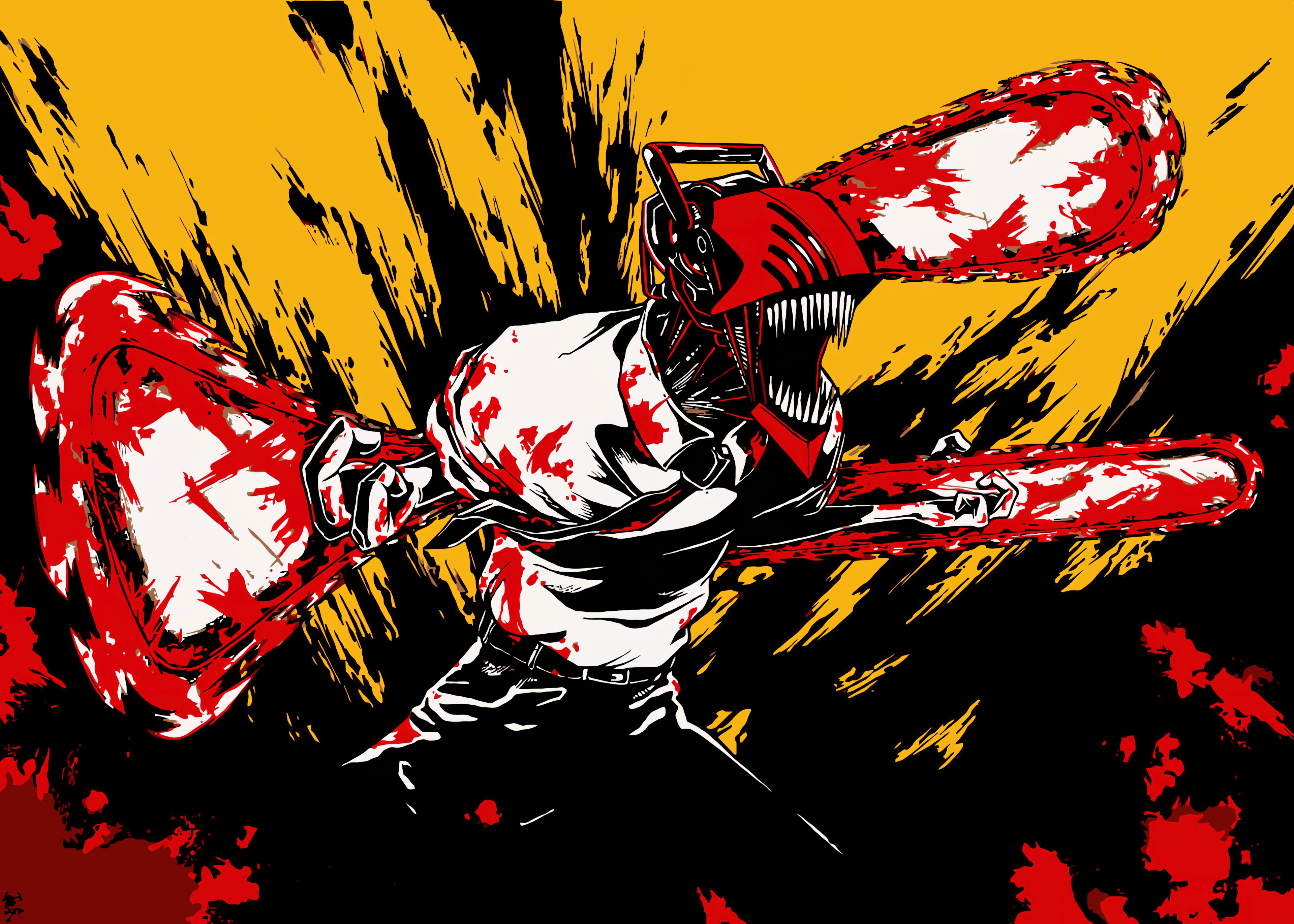 HD wallpaper, 2023, Denji, Chainsaw Man, 2022 Series, Manga Series