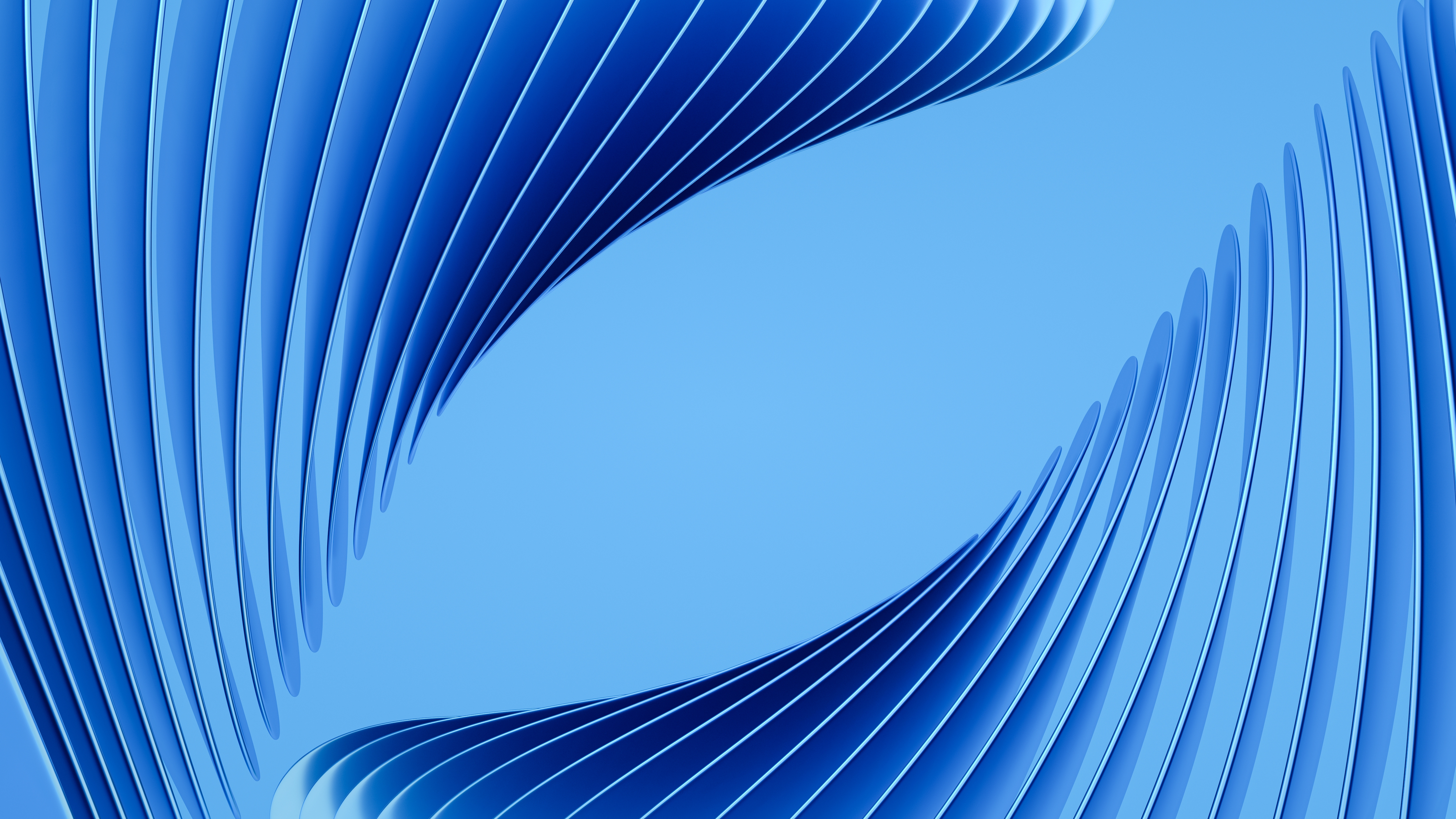 HD wallpaper, 3D Background, 5K, Blue Background, Abstract Background