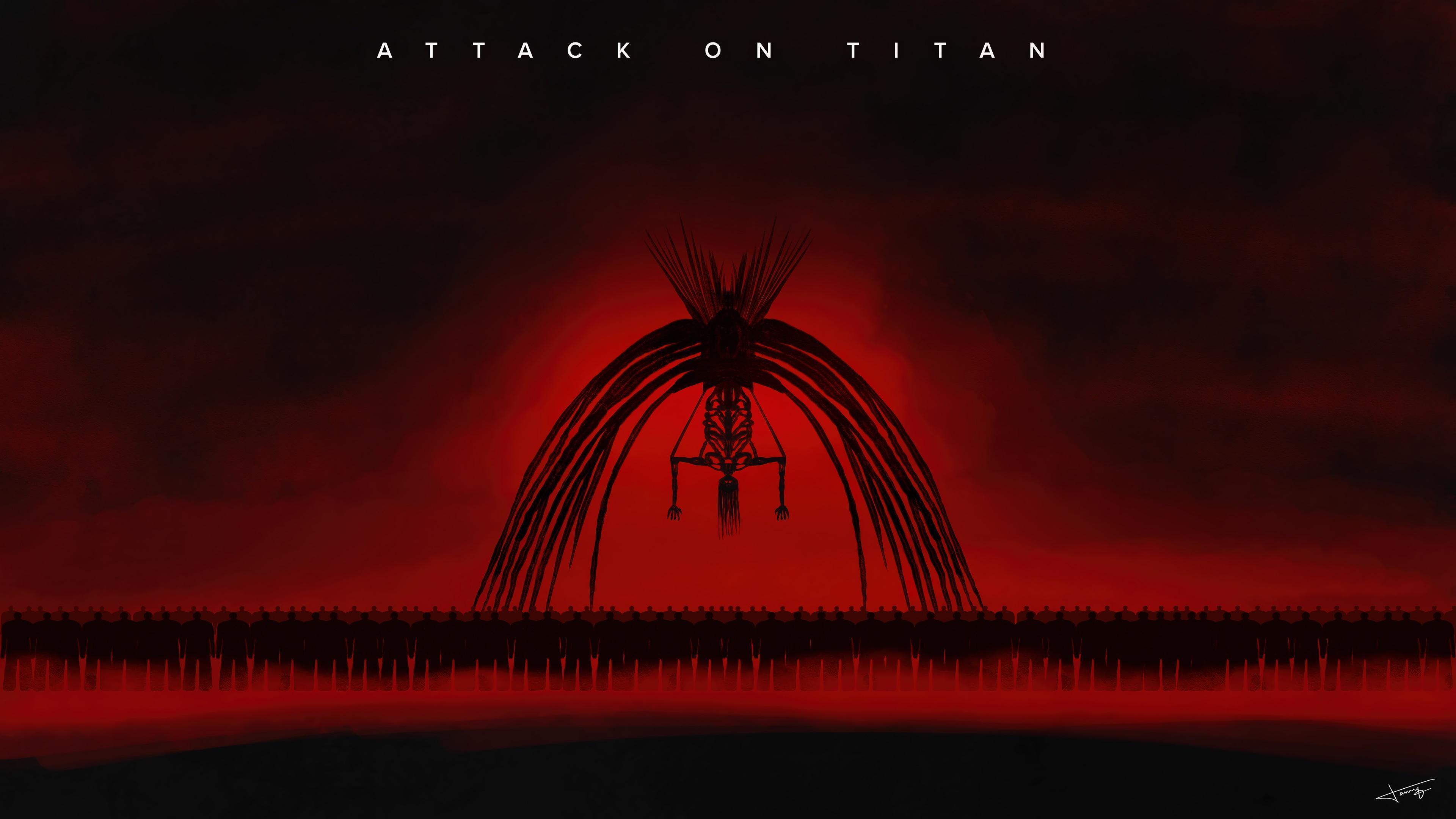 HD wallpaper, Attack On Titan, Founding Titan, Shingeki No Kyojin, 4K, Anime