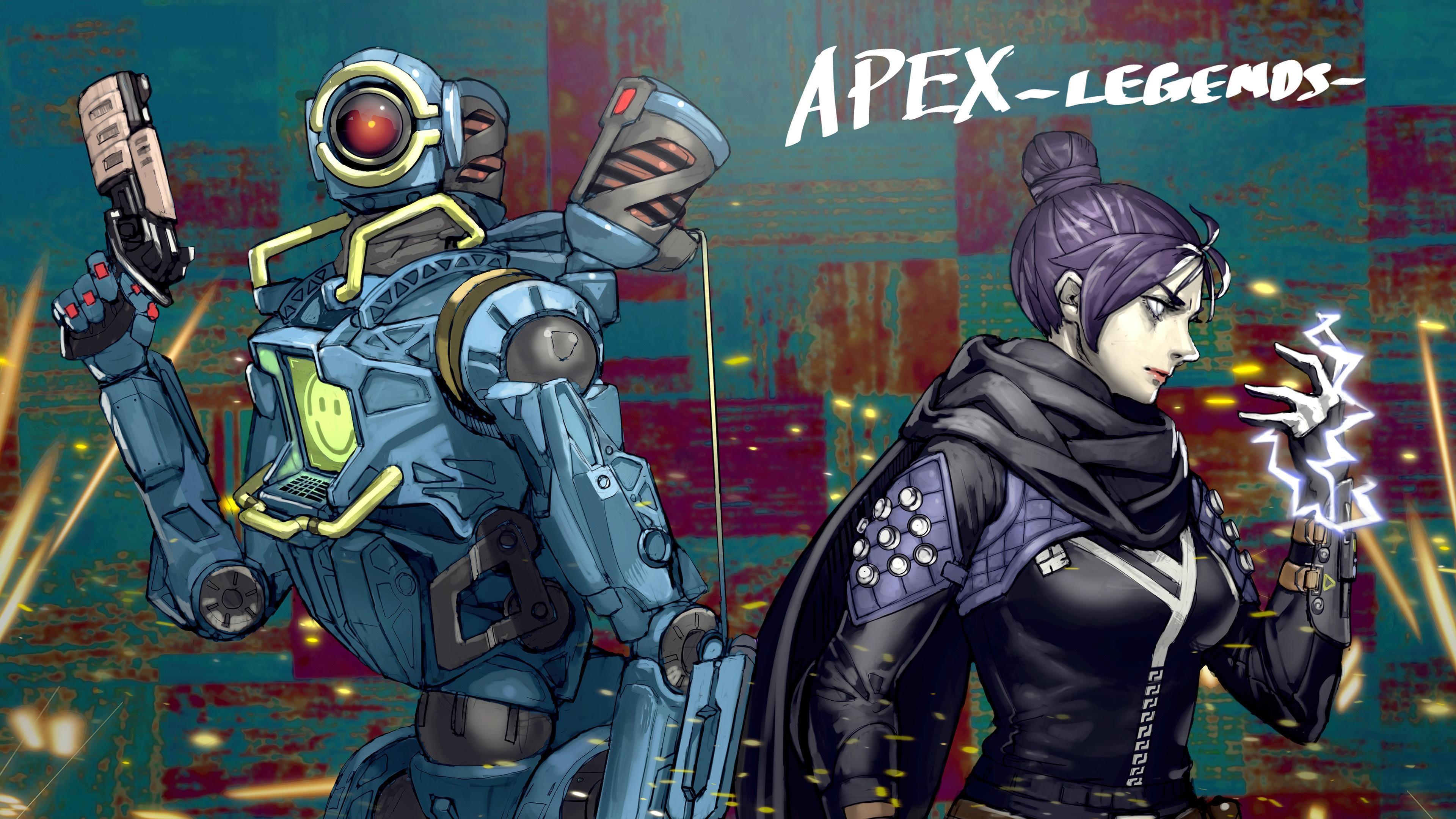 HD wallpaper, Apex Legends, 4K, Wraith, Pathfinder, Pc, Game