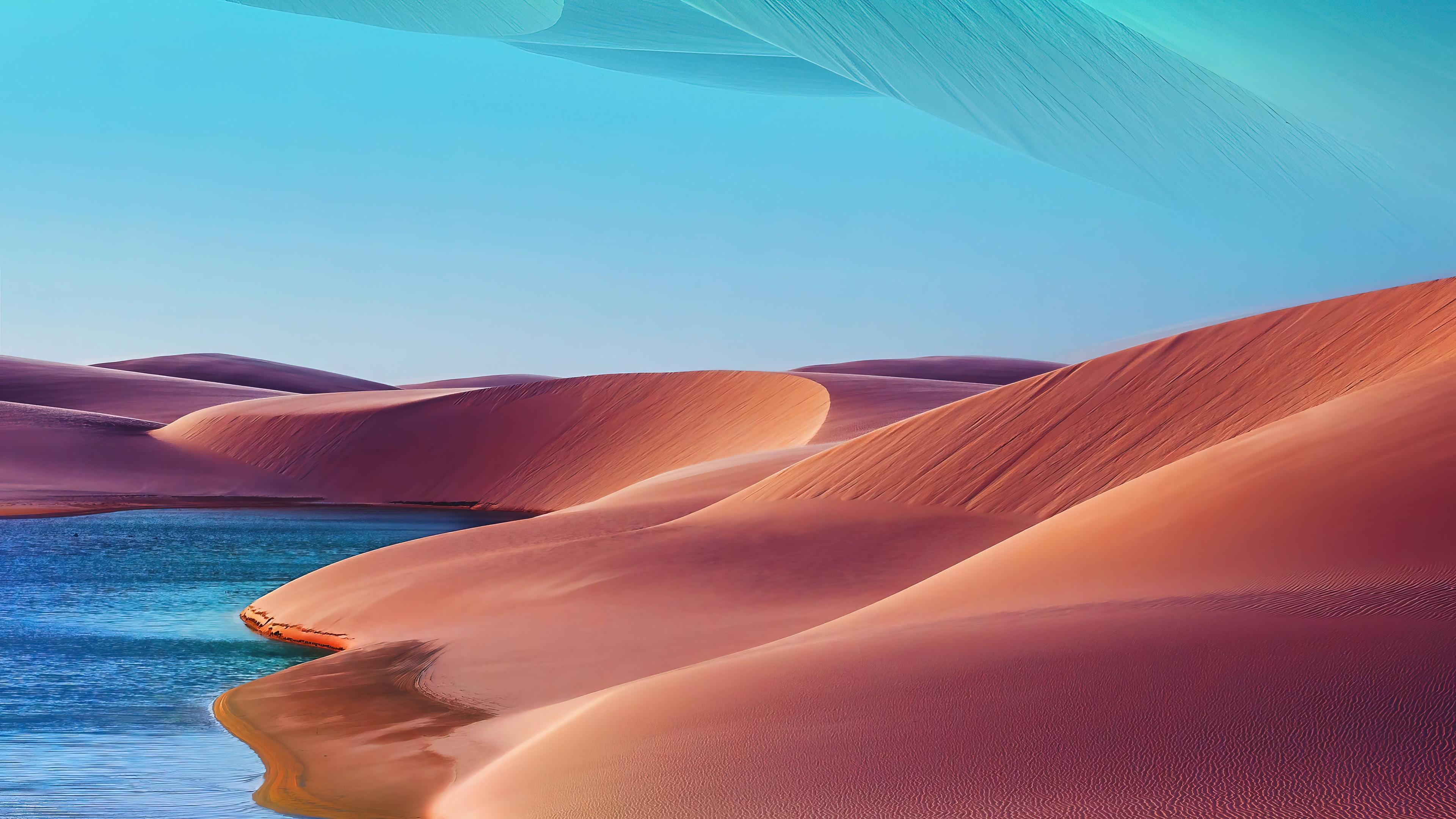 HD wallpaper, Background, Samsung Galaxy, Desert, 4K