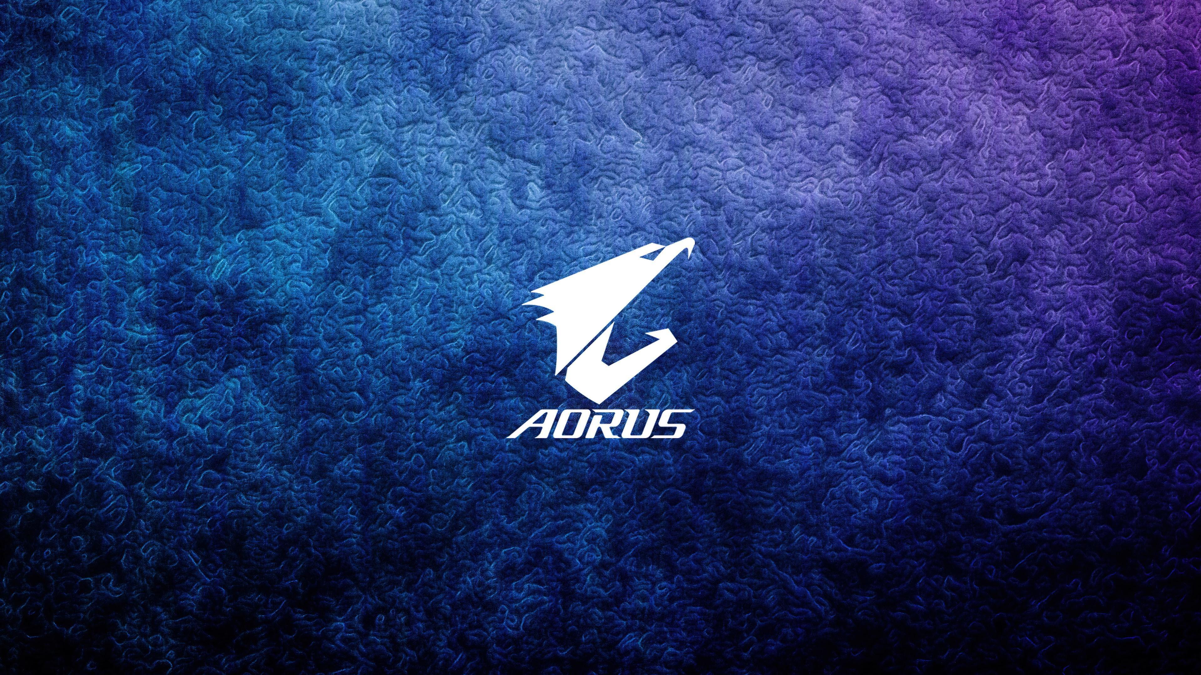 HD wallpaper, Gigabyte, 4K, Background, Logo, Aorus