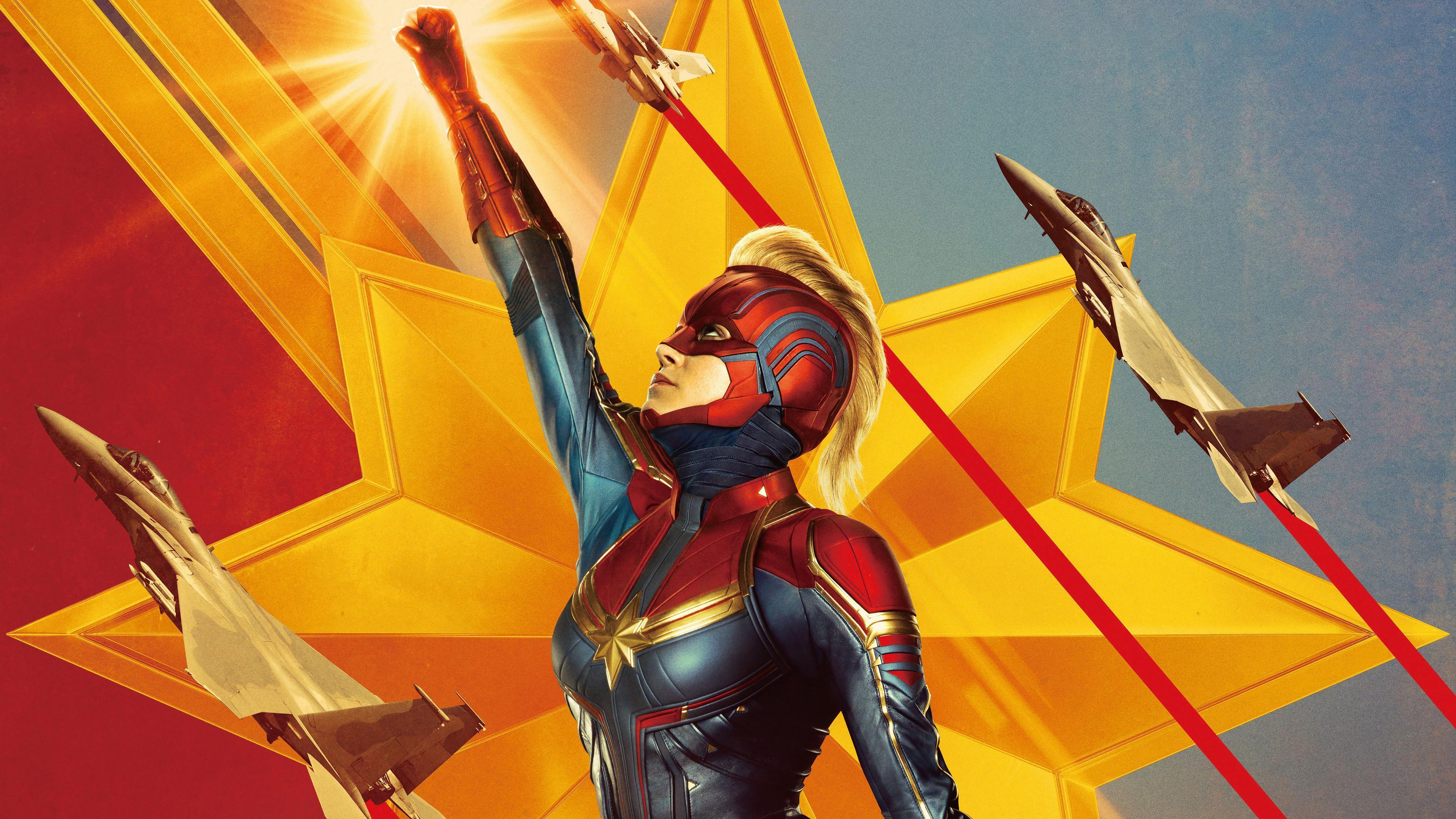 HD wallpaper, Captain Marvel, Movie, 4K