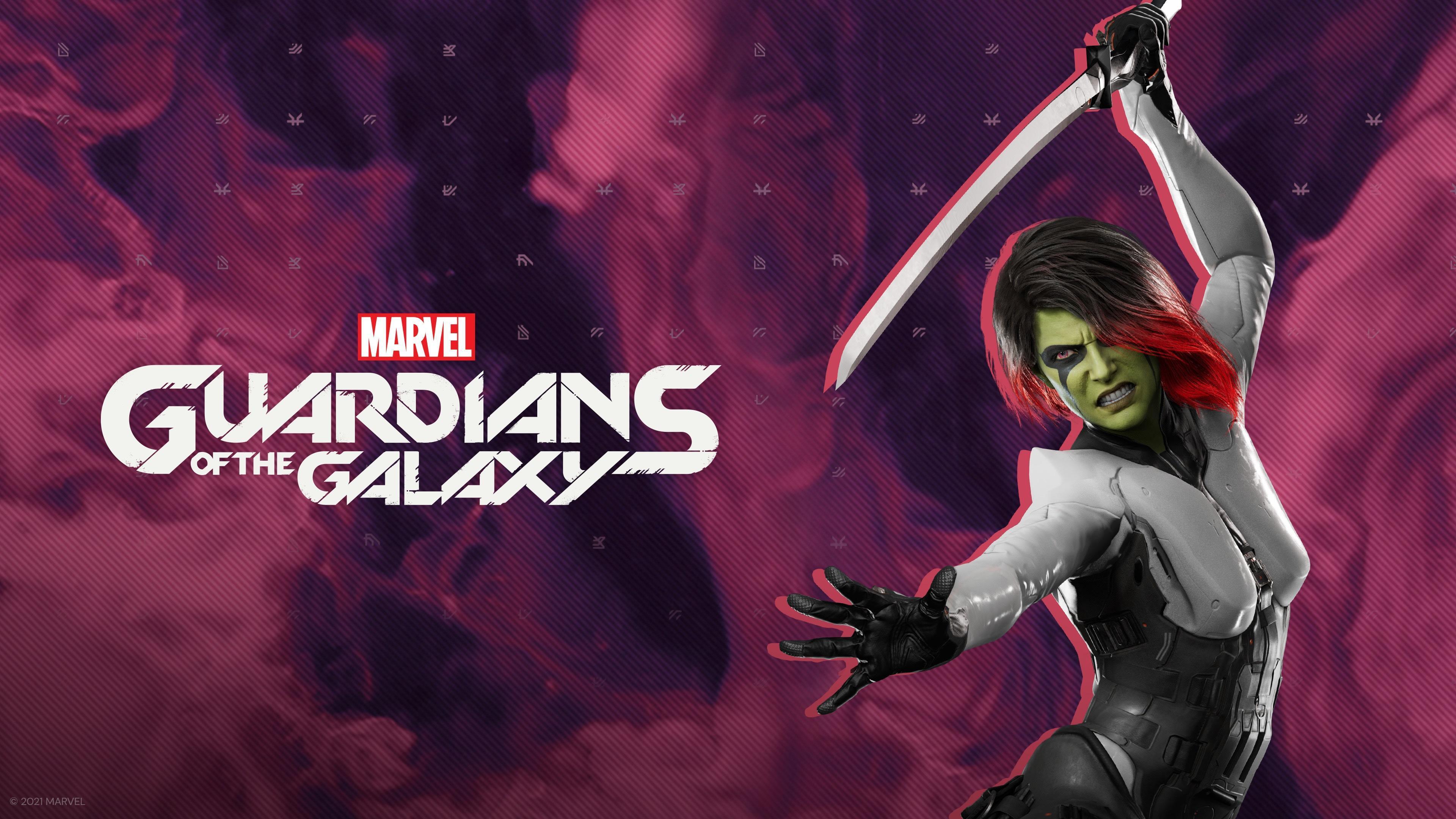 HD wallpaper, Marvels Guardians Of The Galaxy, 4K, Game, Gamora