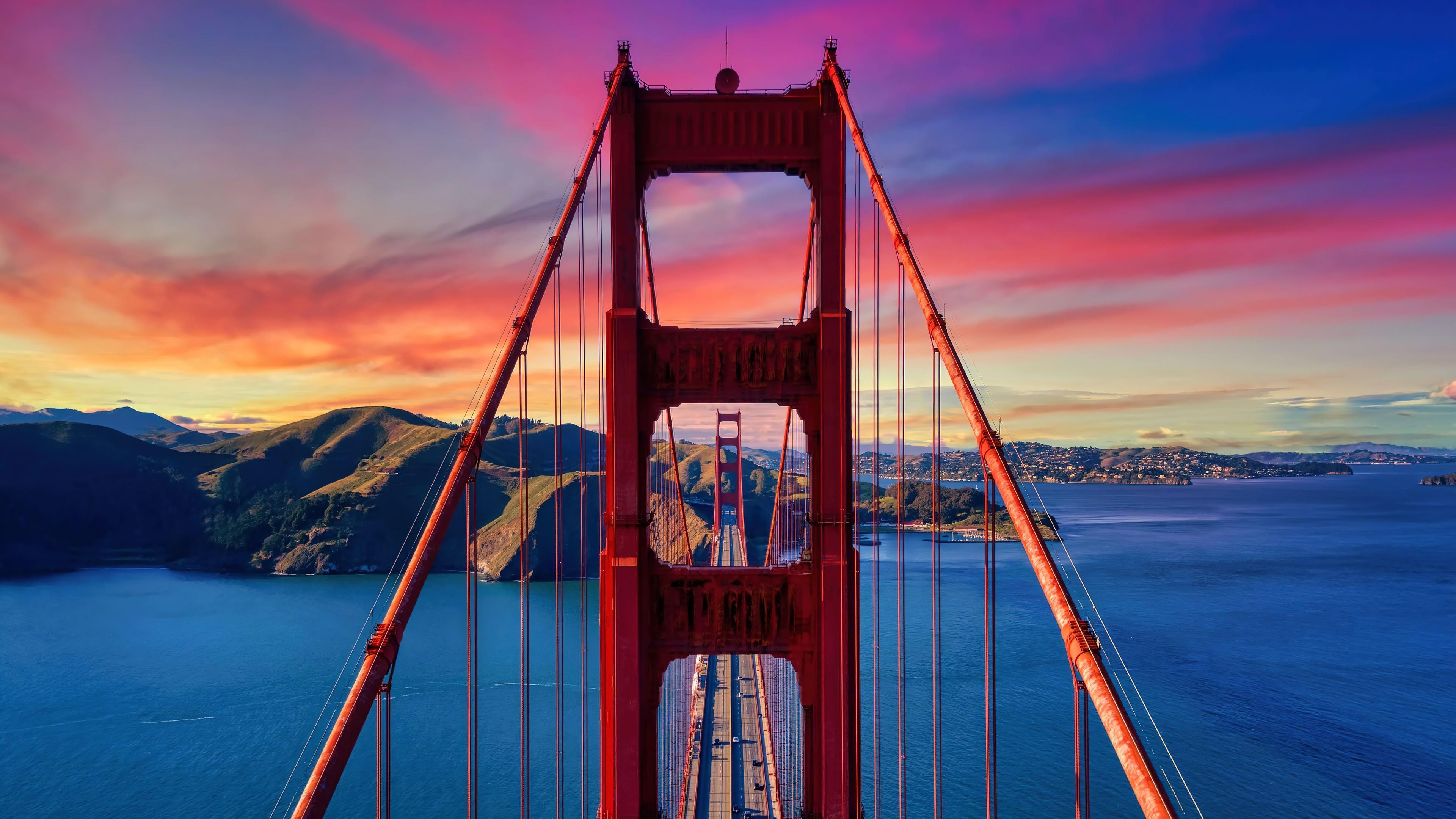 HD wallpaper, Scenery, Pc, Golden Gate Bridge, 4K
