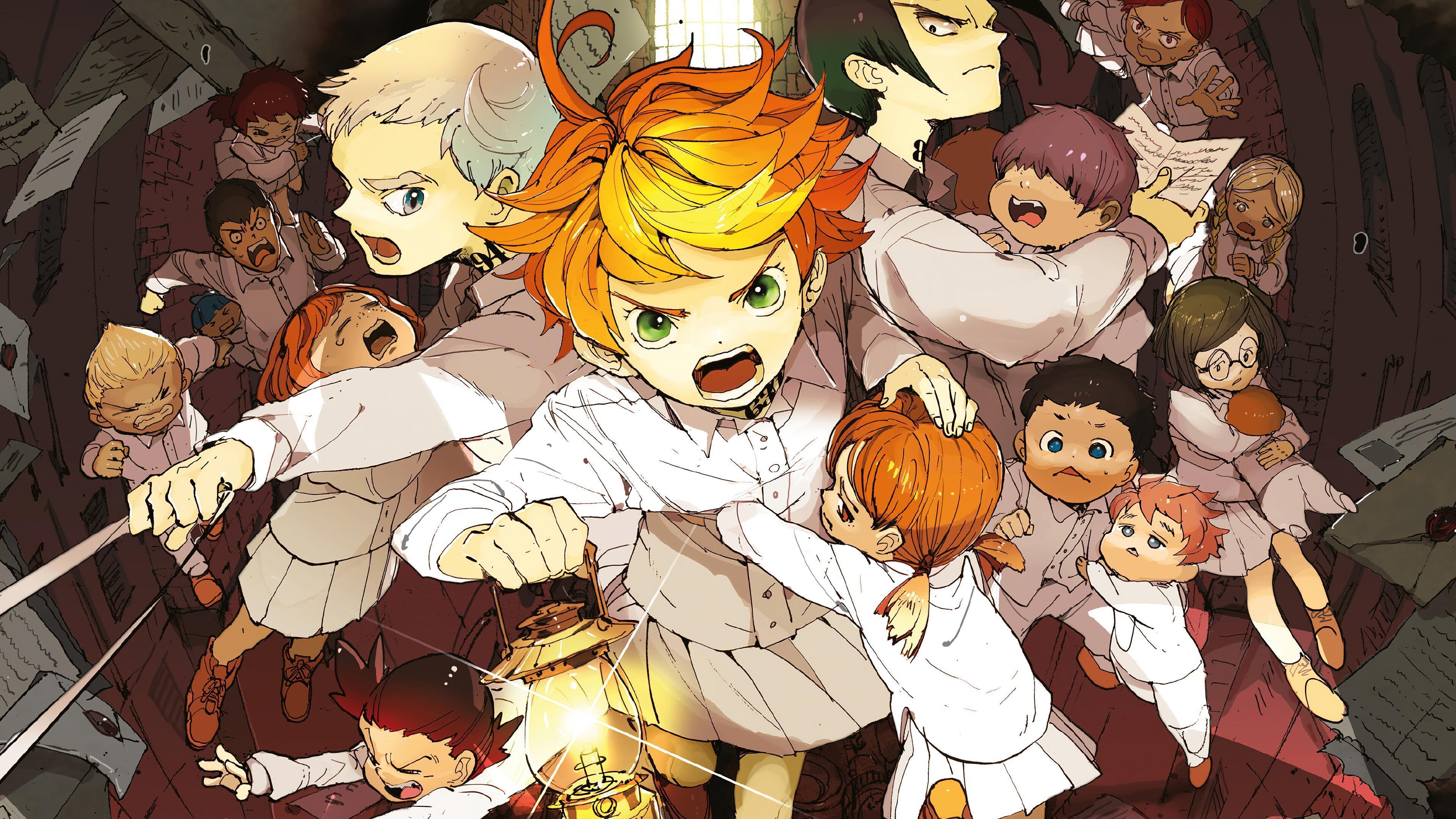 HD wallpaper, Hd, Emma, Norman, The Promised Neverland, Wallpaper, Ray, 4K