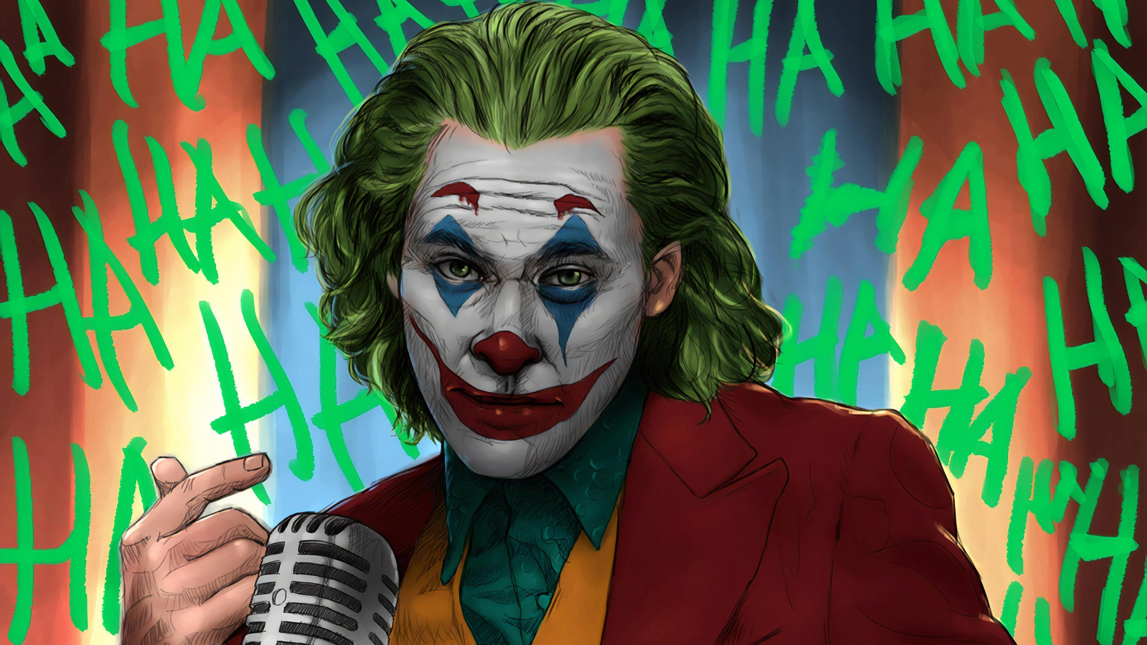 HD wallpaper, Joaquin Phoenix, 4K, 2019, Joker