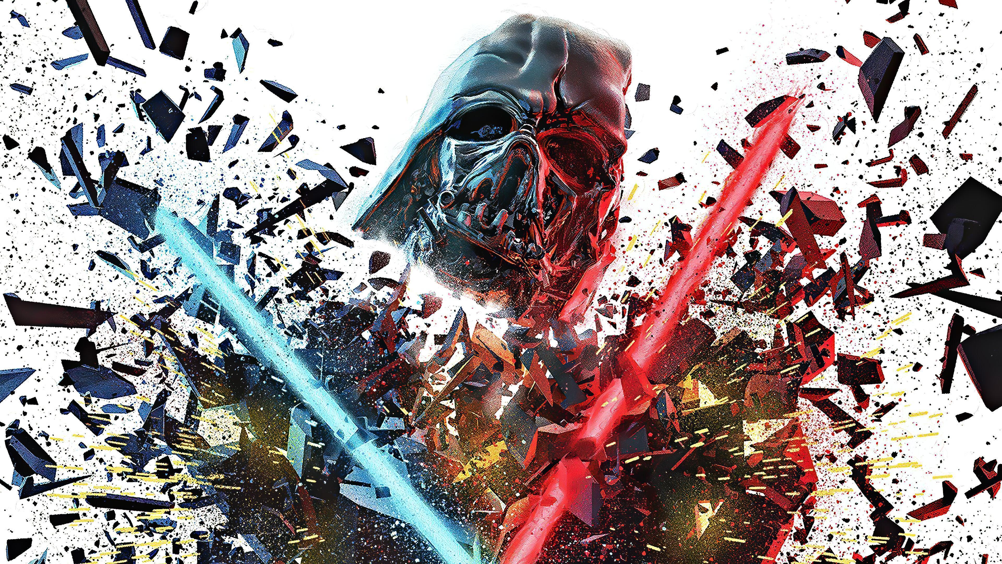 HD wallpaper, 4K, Lightsaber, Darth Vader, Star Wars The Rise Of Skywalker