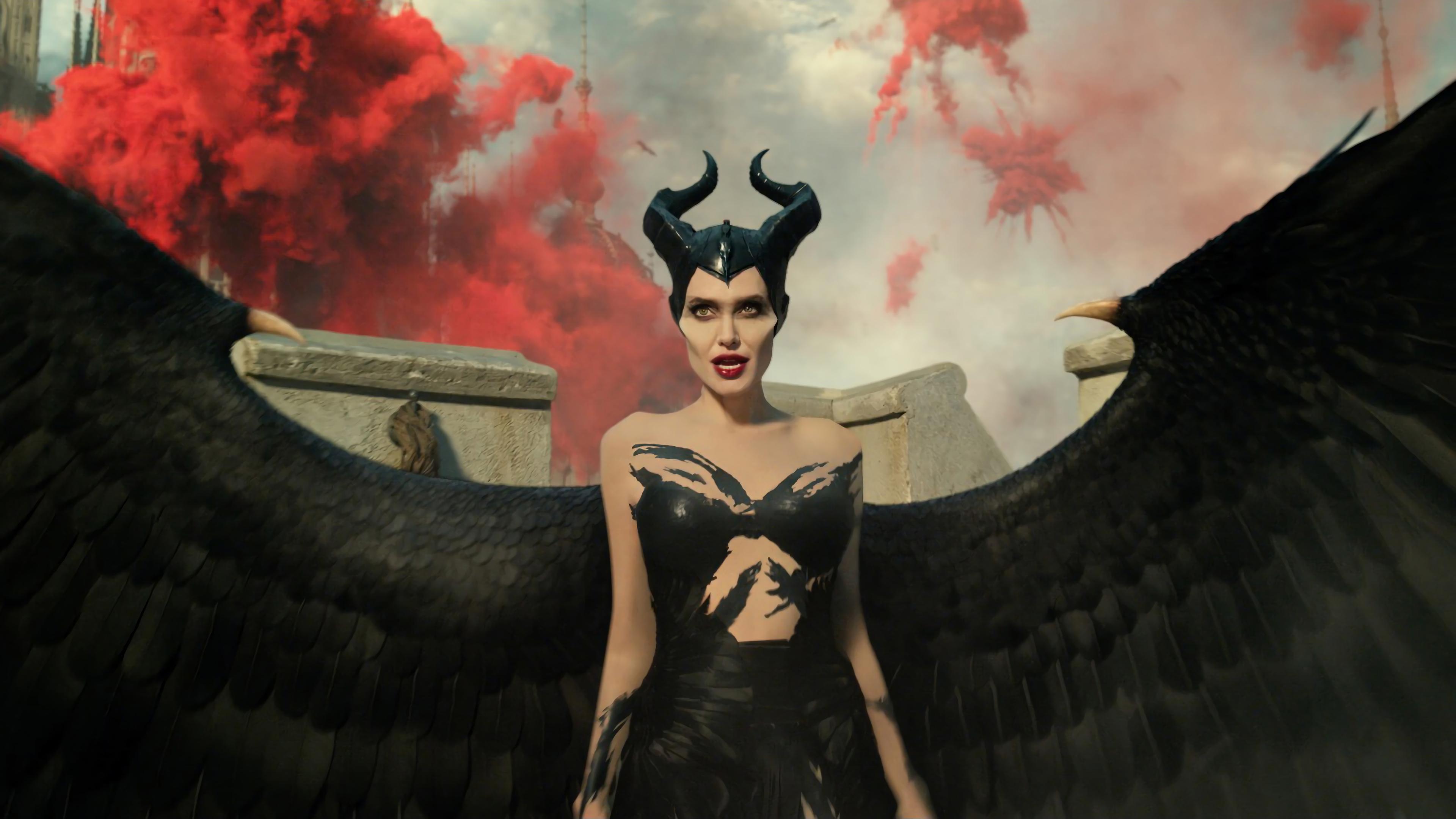HD wallpaper, Angelina Jolie, Maleficent Mistress Of Evil, 4K