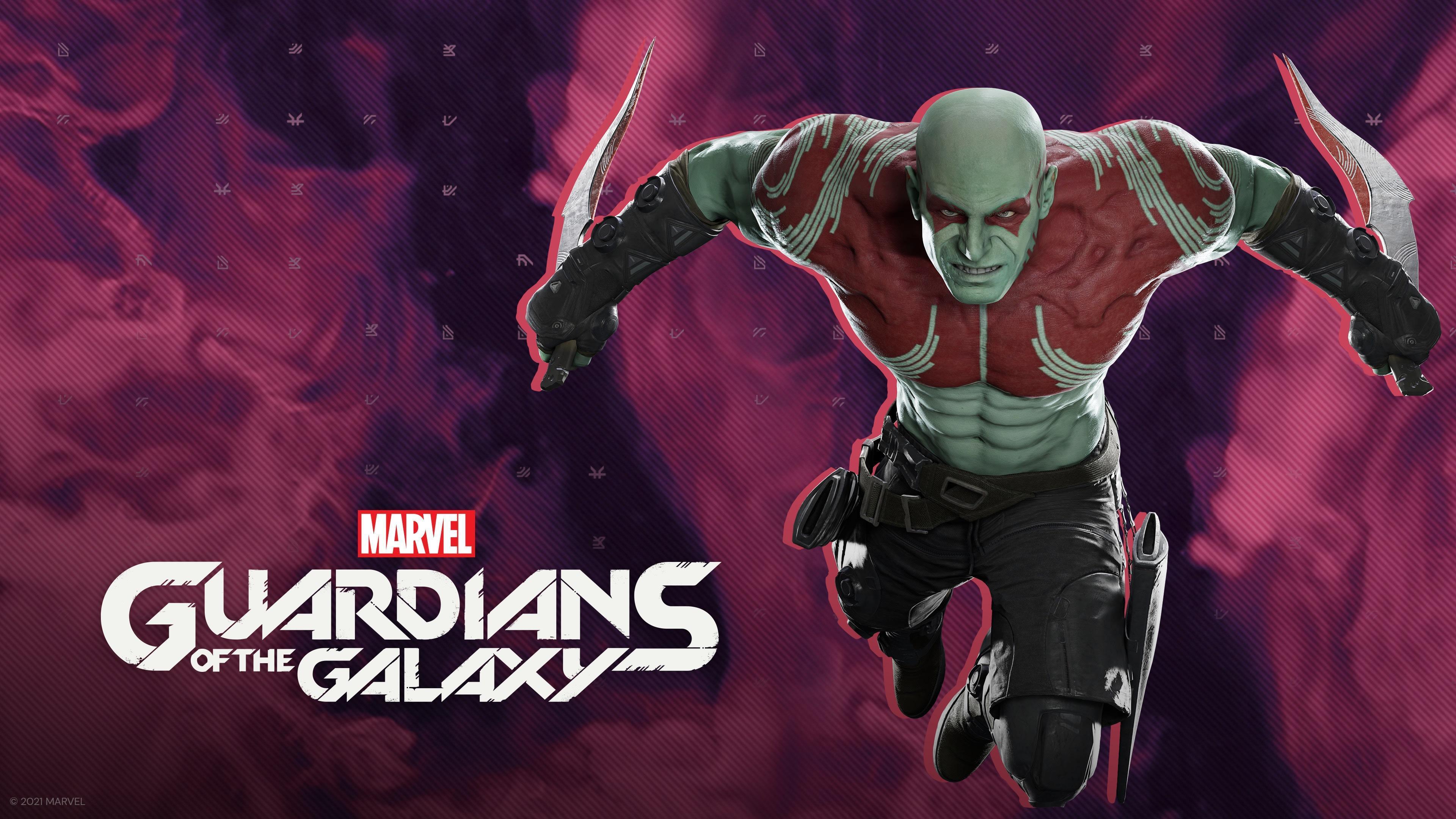 HD wallpaper, 4K, Game, Drax, Marvels Guardians Of The Galaxy