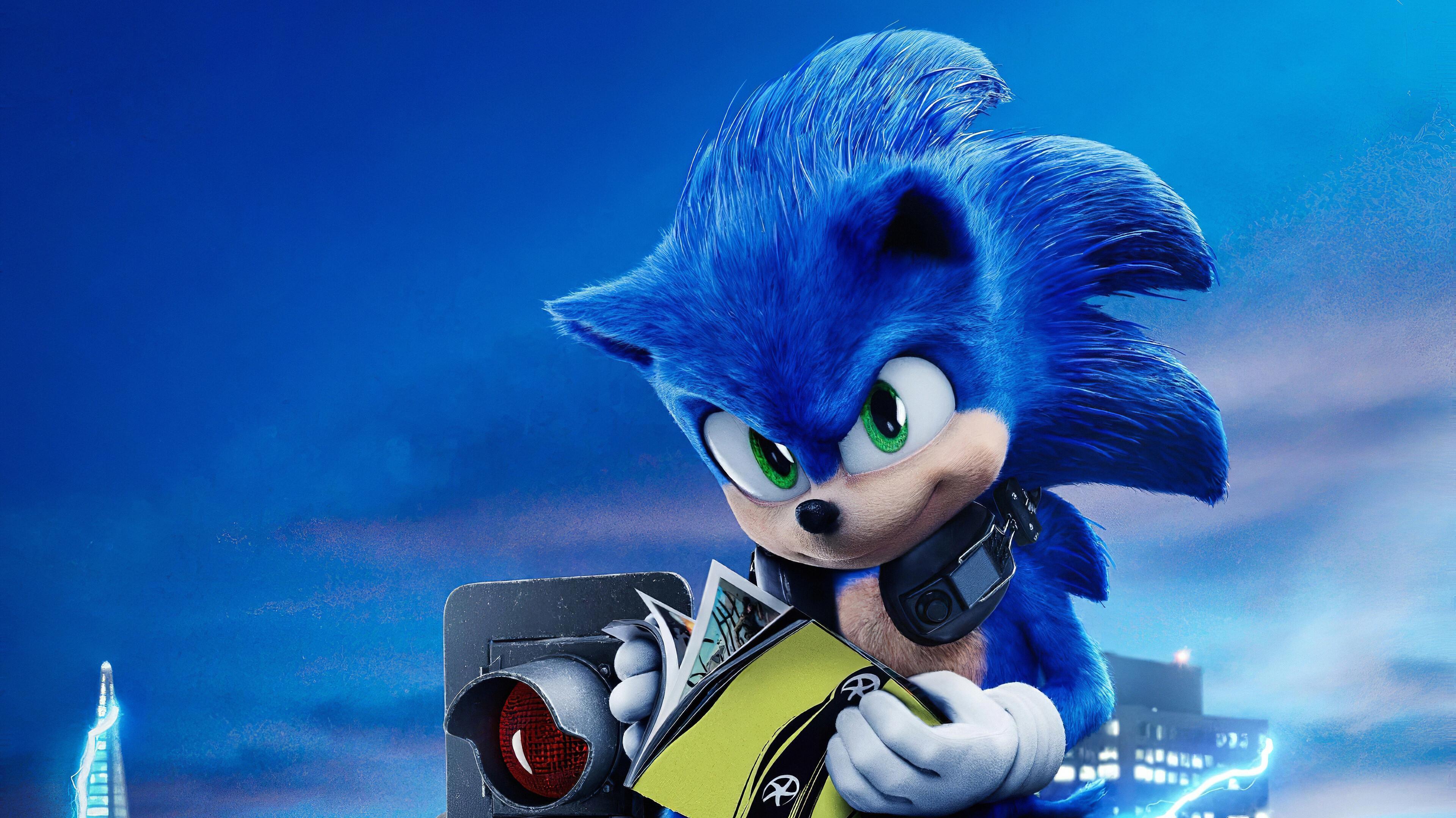 HD wallpaper, Poster, Sonic The Hedgehog, 4K, 2020, Movie
