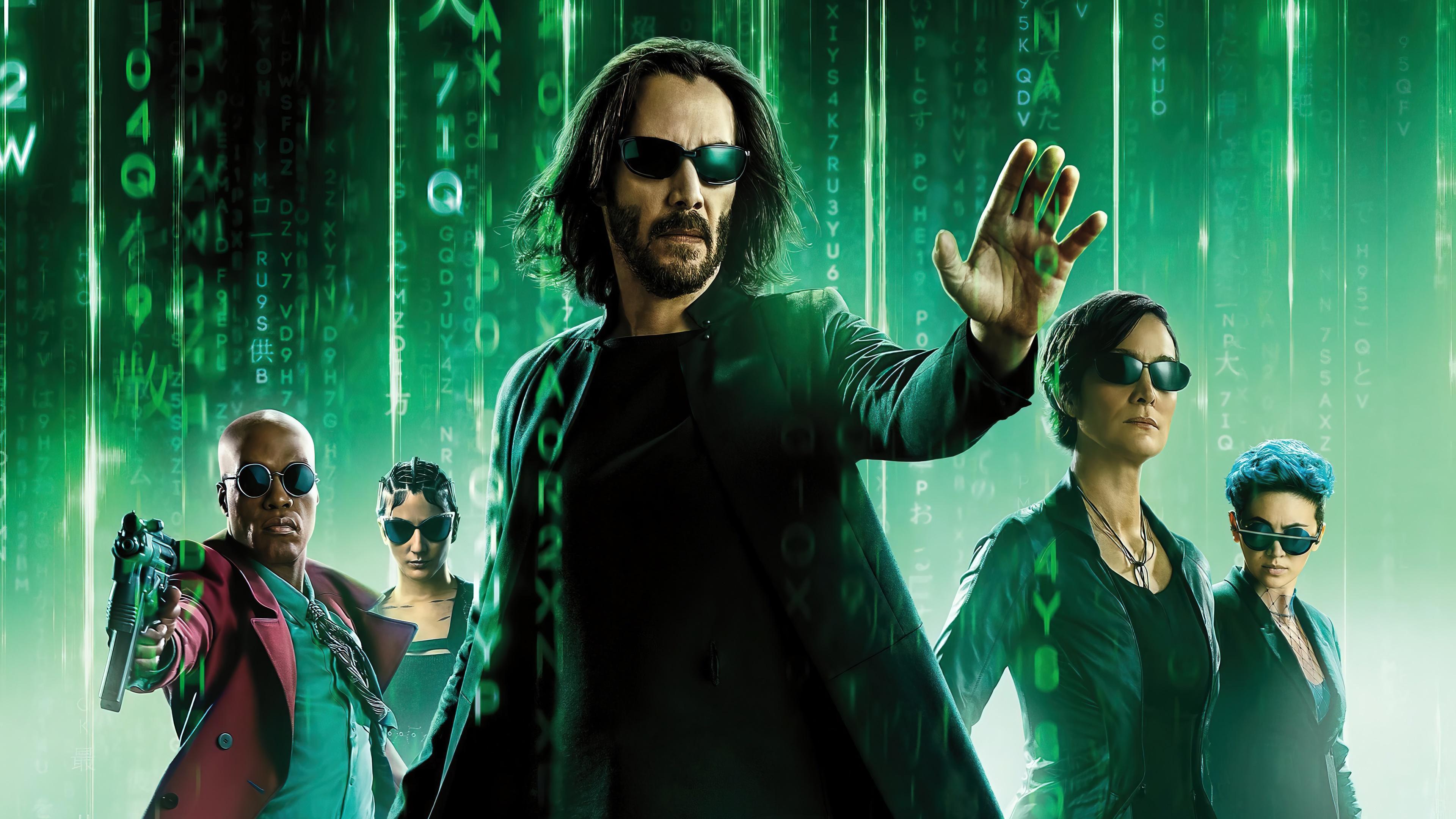 HD wallpaper, Poster, The Matrix Resurrections, Movie, 4K
