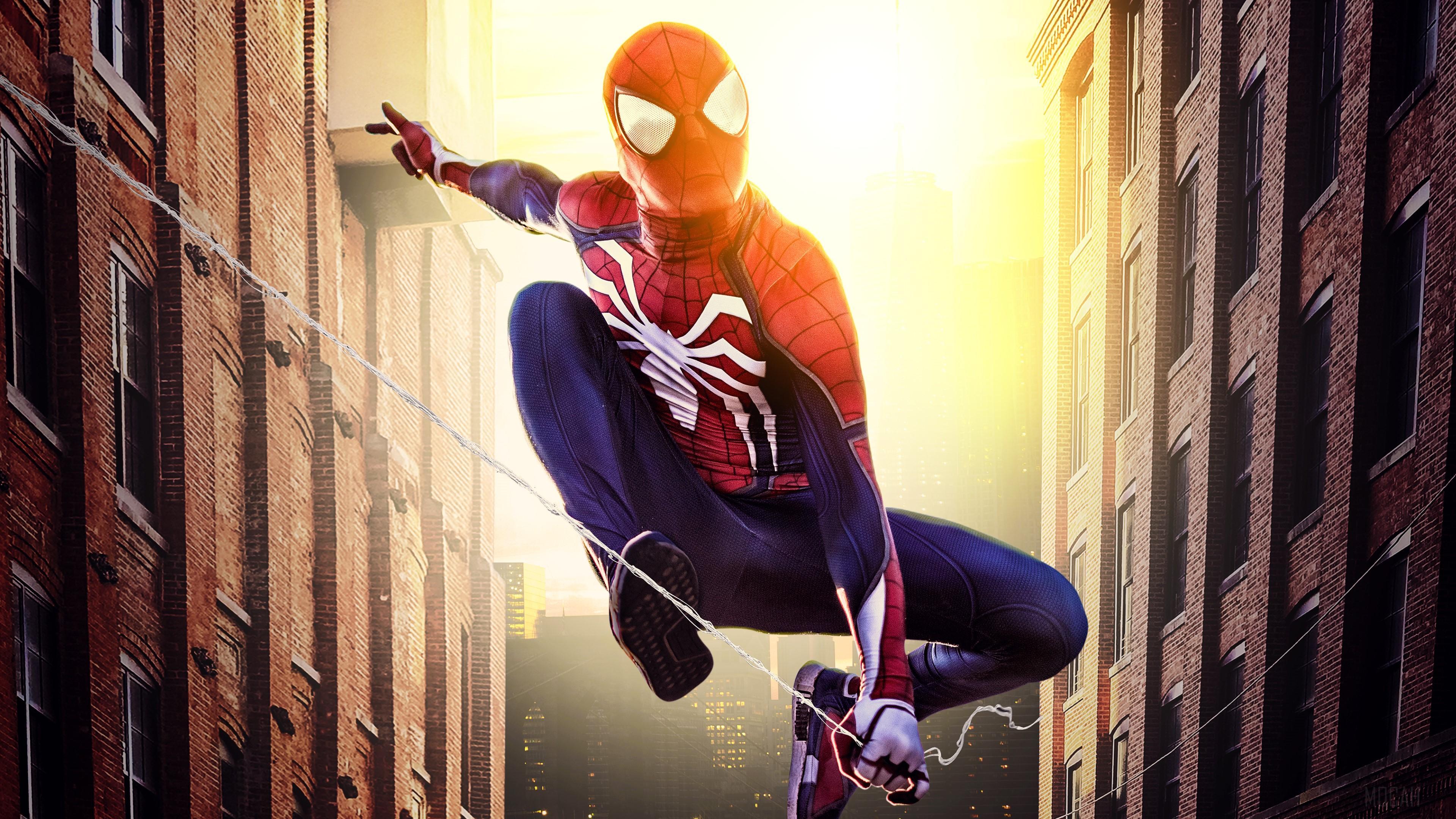 HD wallpaper, 4K Spiderman New York 4K