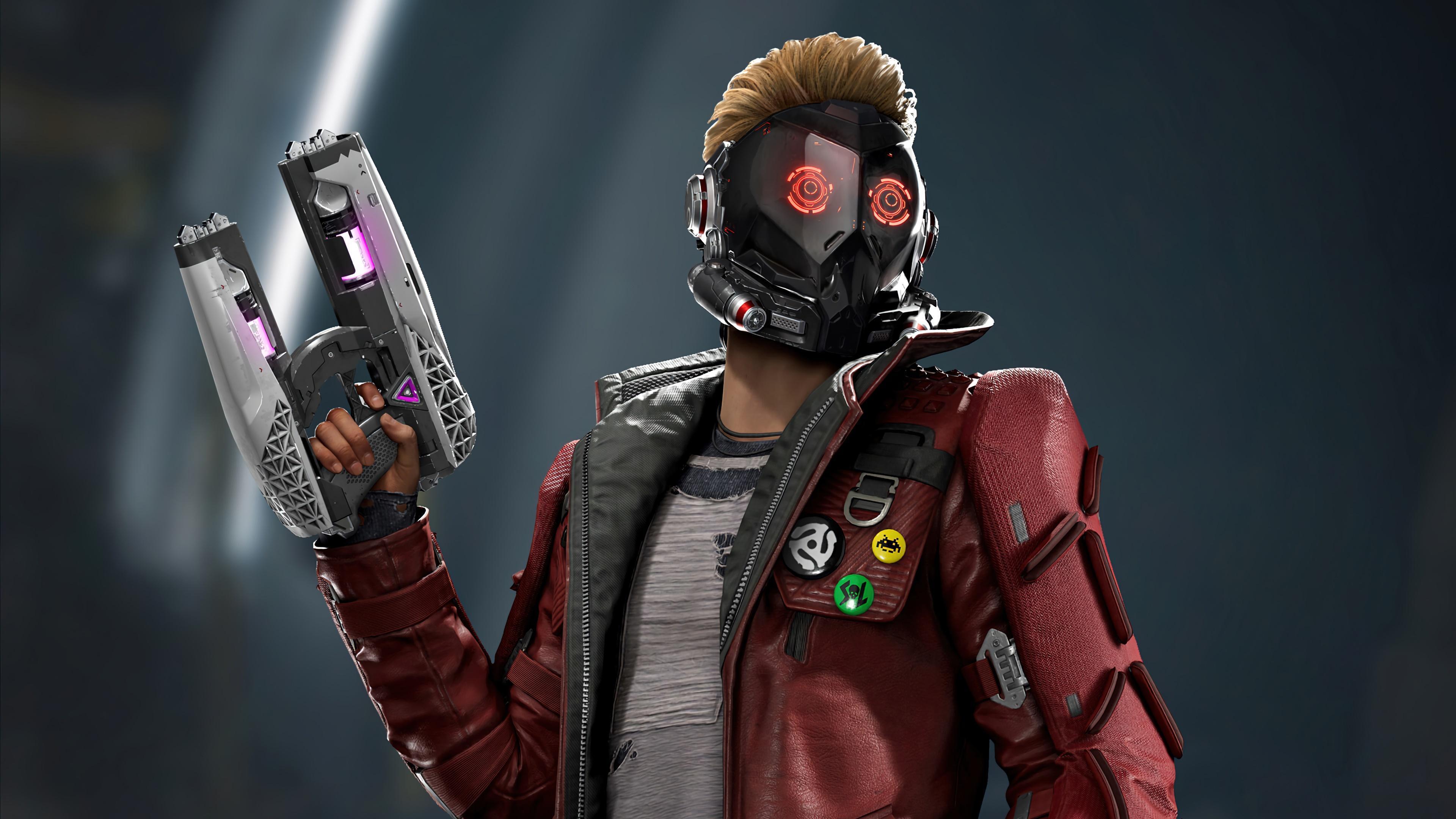 HD wallpaper, Pc, Game, Star Lord, 4K, Marvels Guardians Of The Galaxy
