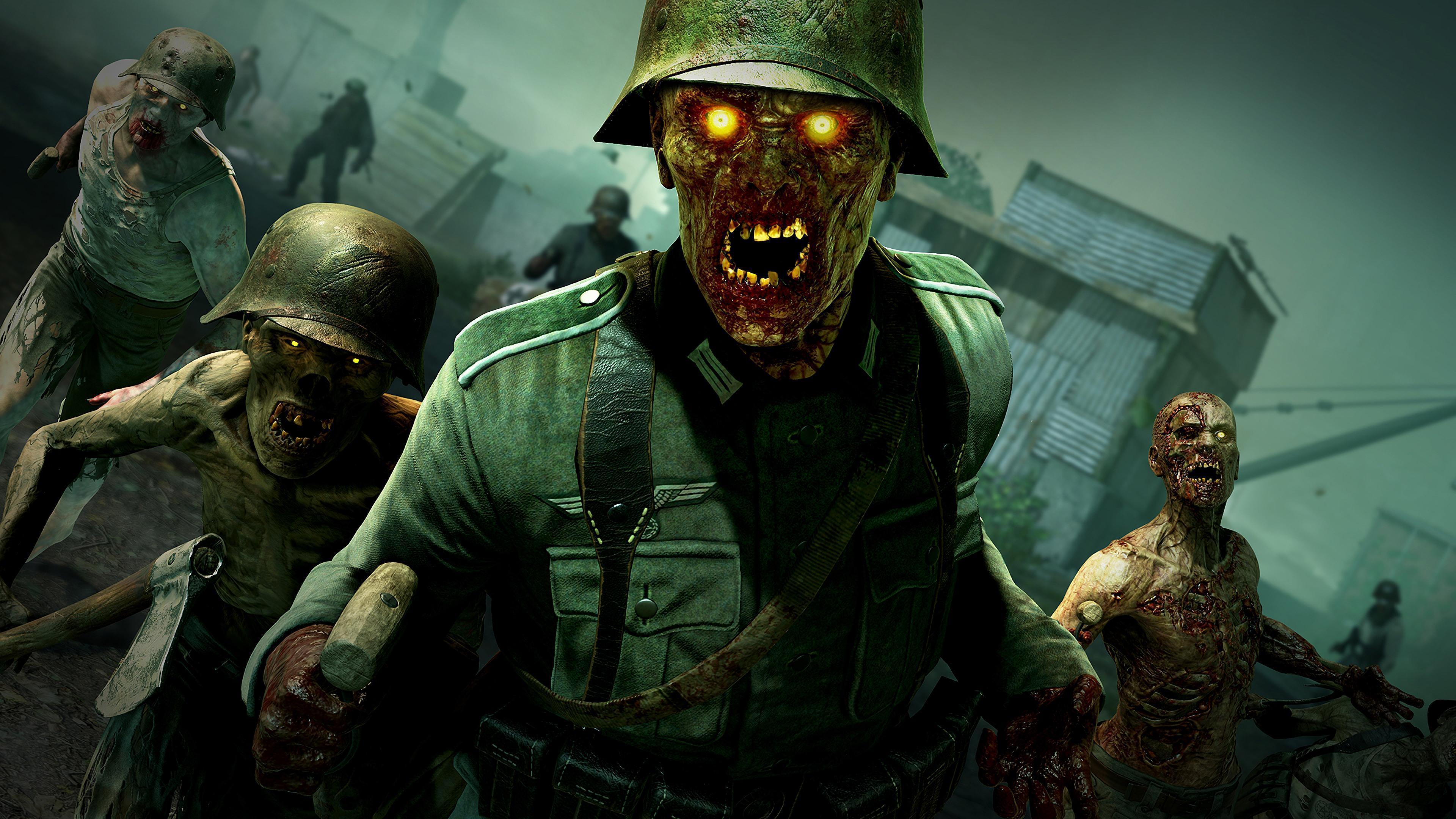 HD wallpaper, 4K, Zombie Army 4 Dead War
