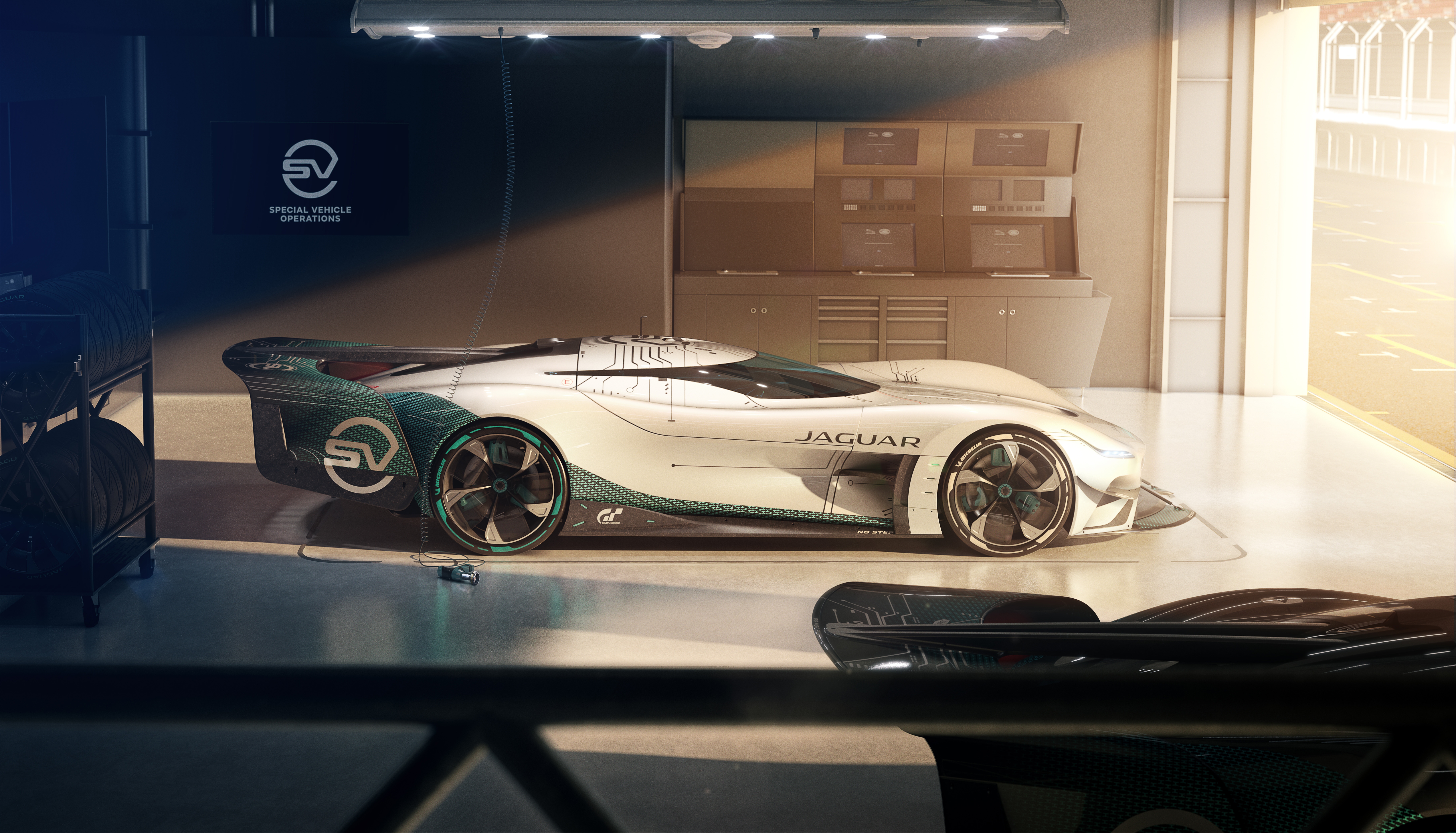 HD wallpaper, Jaguar Vision Gran Turismo Sv, 5K, 8K, 2021, Concept Cars, Hypercars
