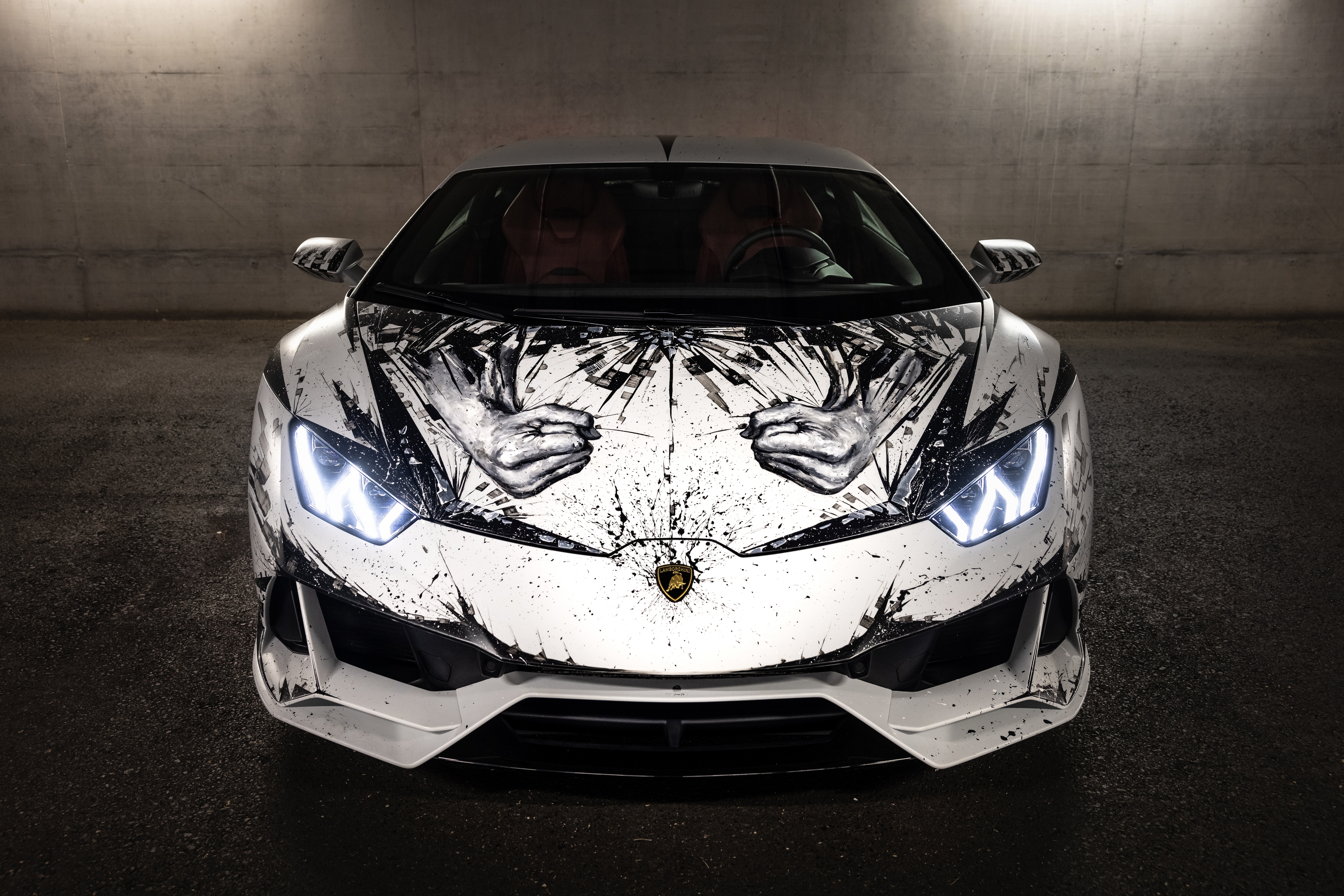 HD wallpaper, Lamborghini Huracan Evo Minotauro By Paolo Troilo, 2021, 5K