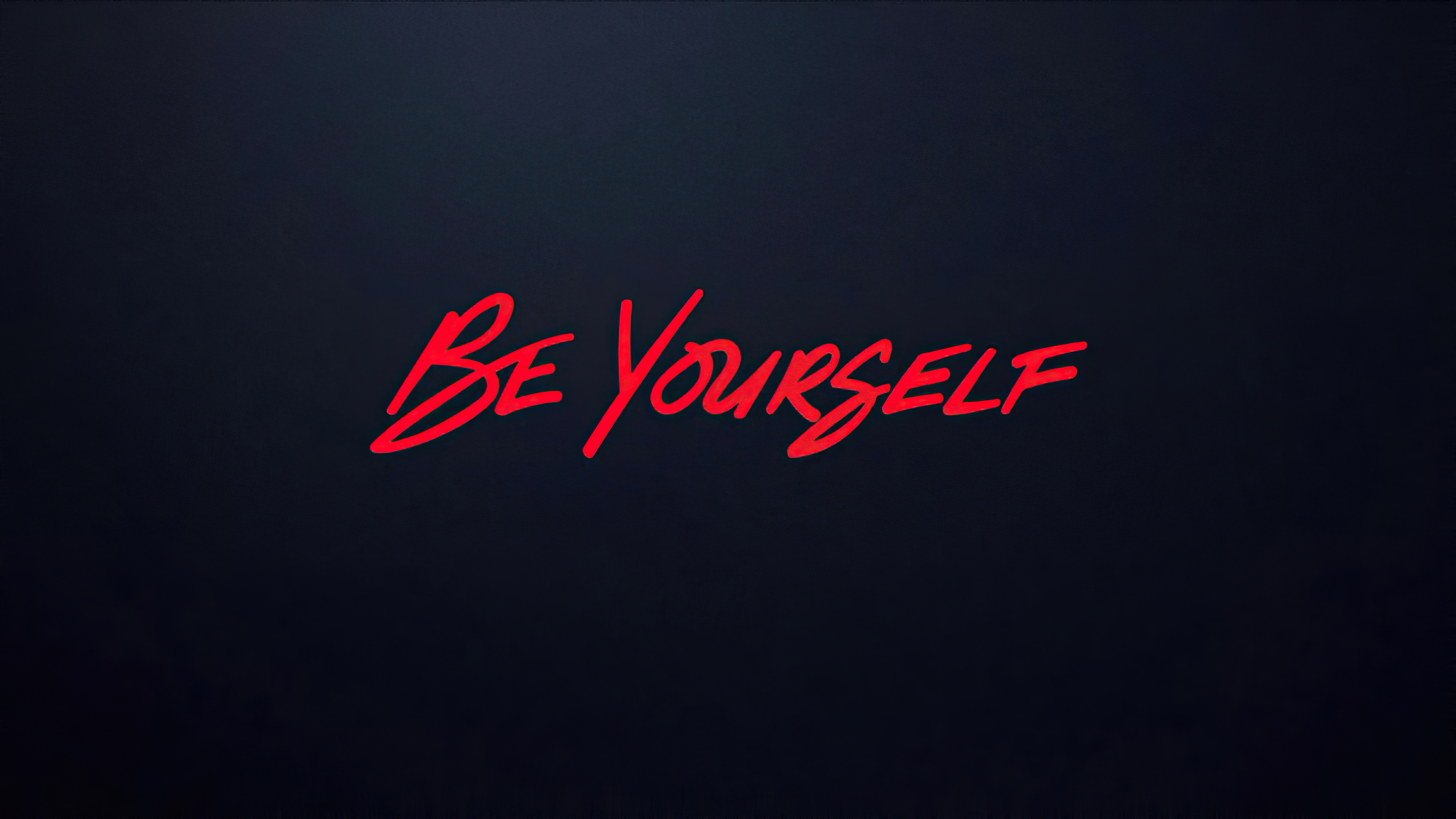 HD wallpaper, Dark Background, Be You, Typography, 5K, Be Yourself, Inspirational Quotes, Miles Morales
