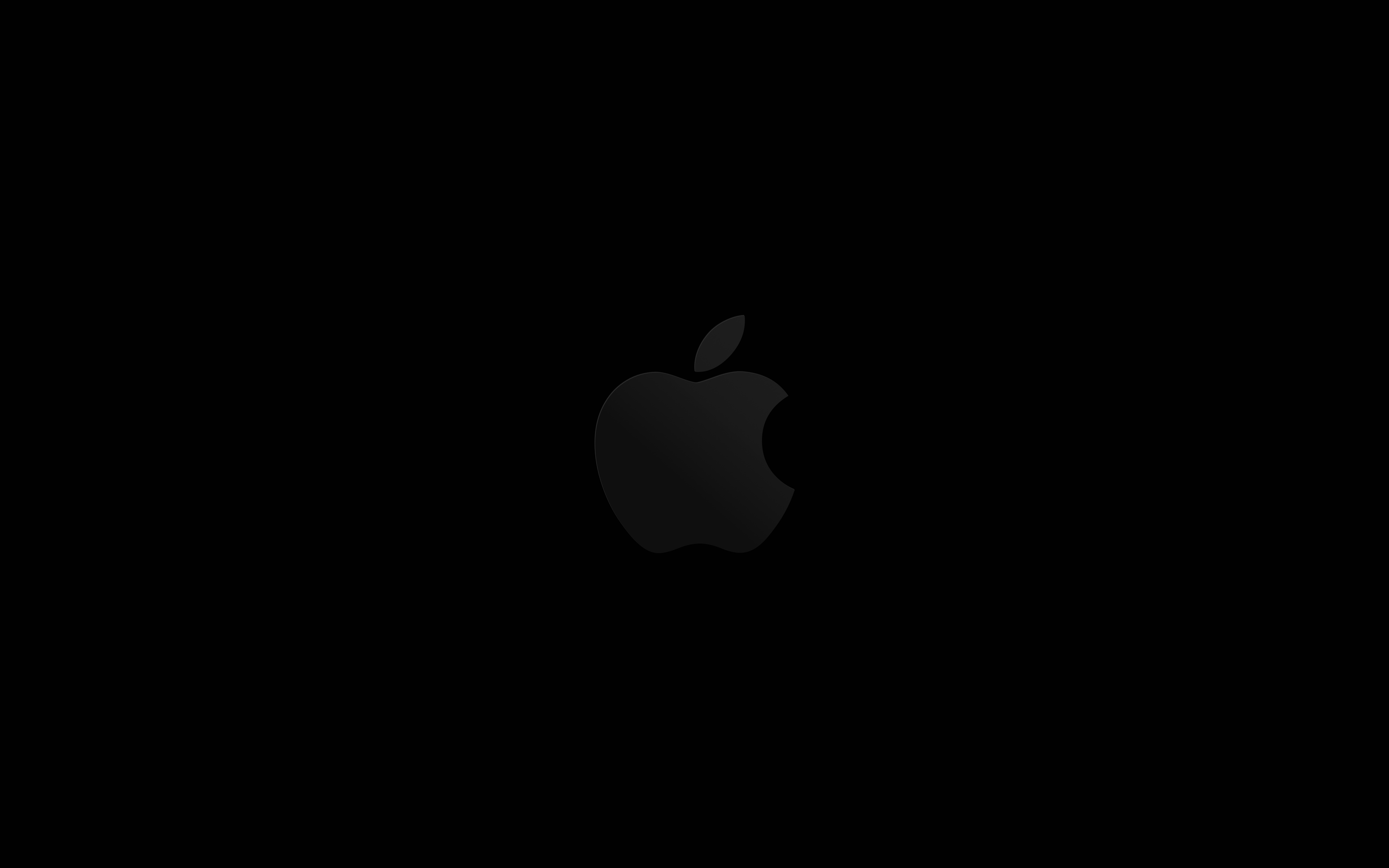 HD wallpaper, Minimal Logo, Dark Background, 5K, Apple Logo