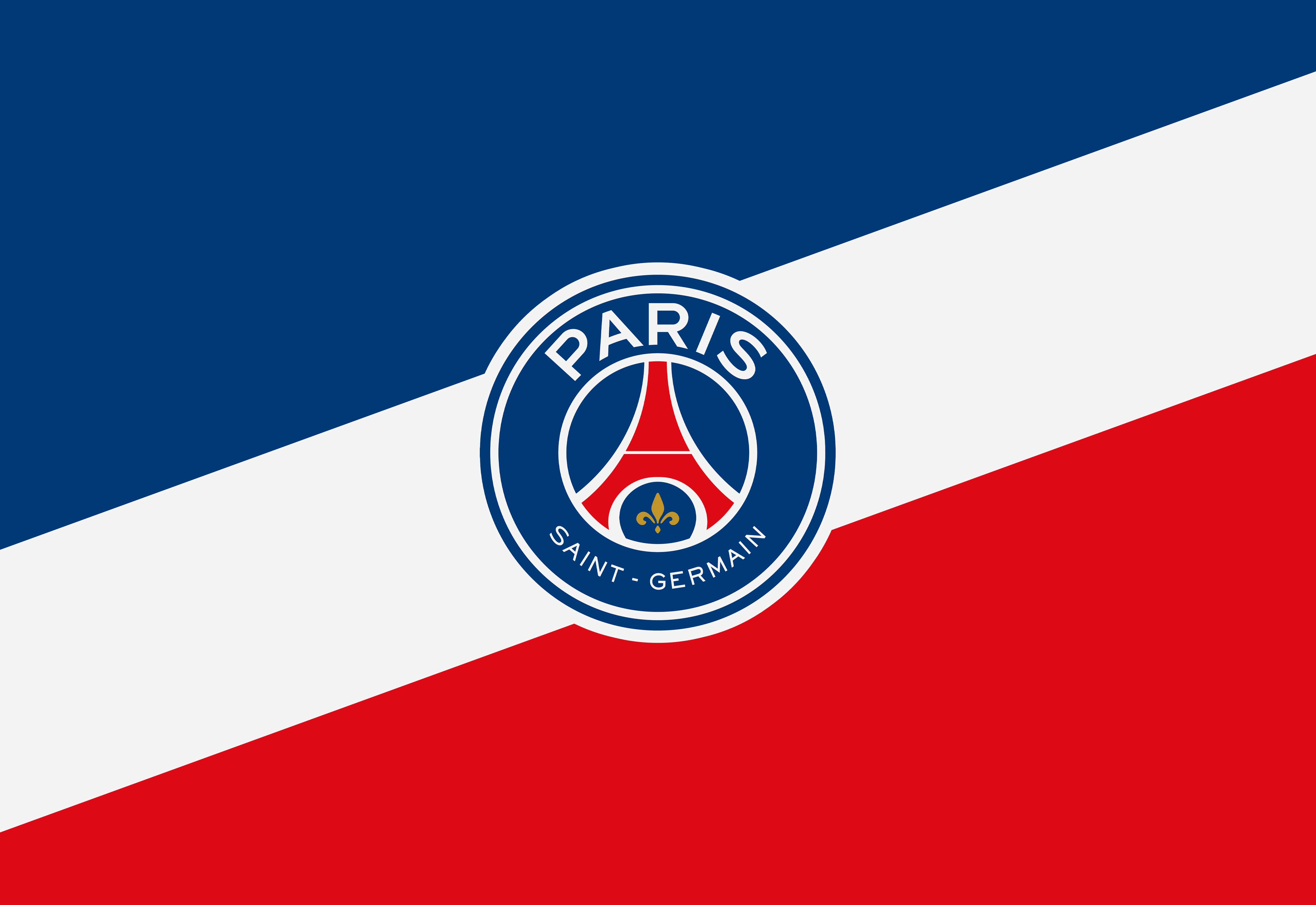 HD wallpaper, Football Club, Paris Saint Germain, Logo, France, 5K