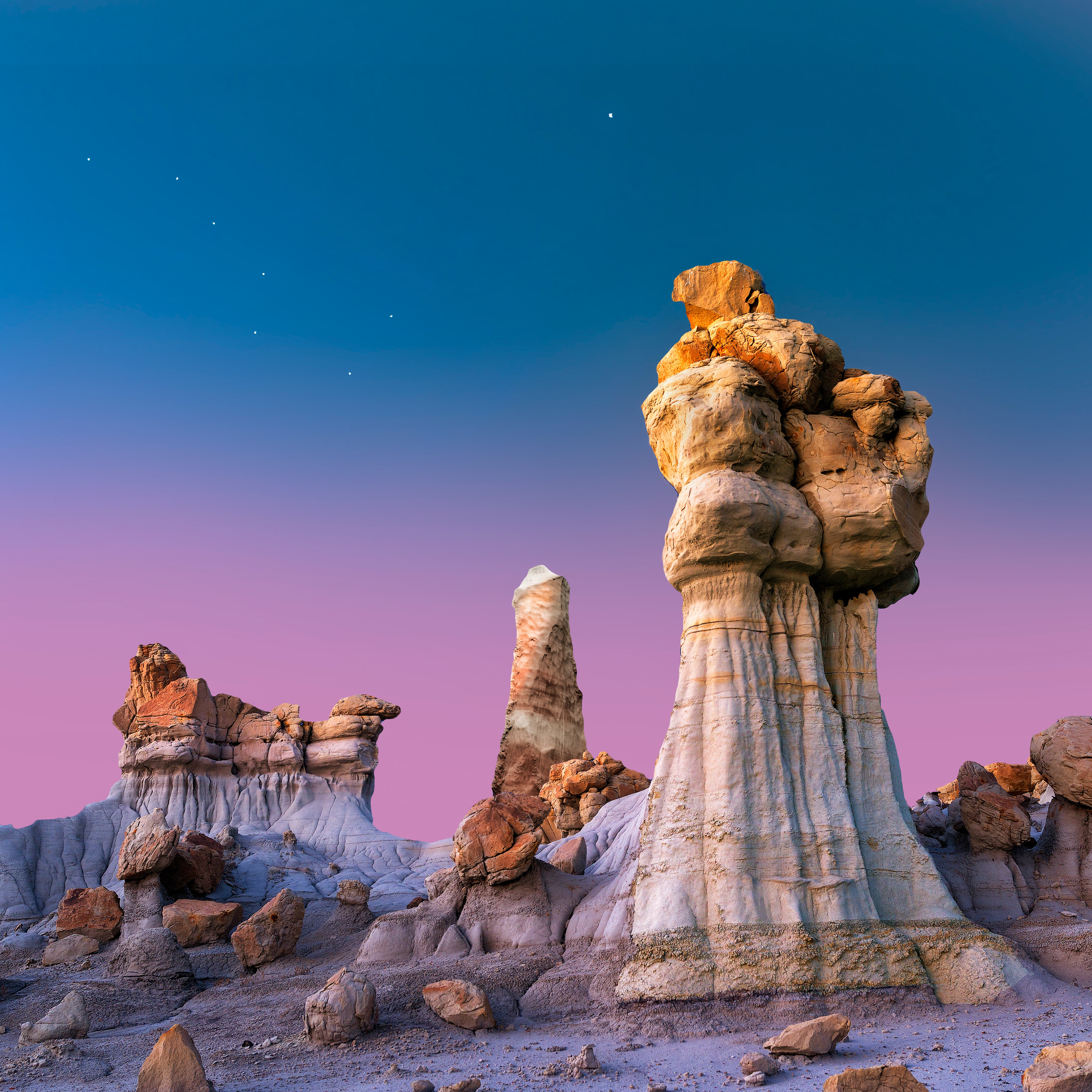 HD wallpaper, New Mexico, 5K, Badlands, Rocks, Landscape