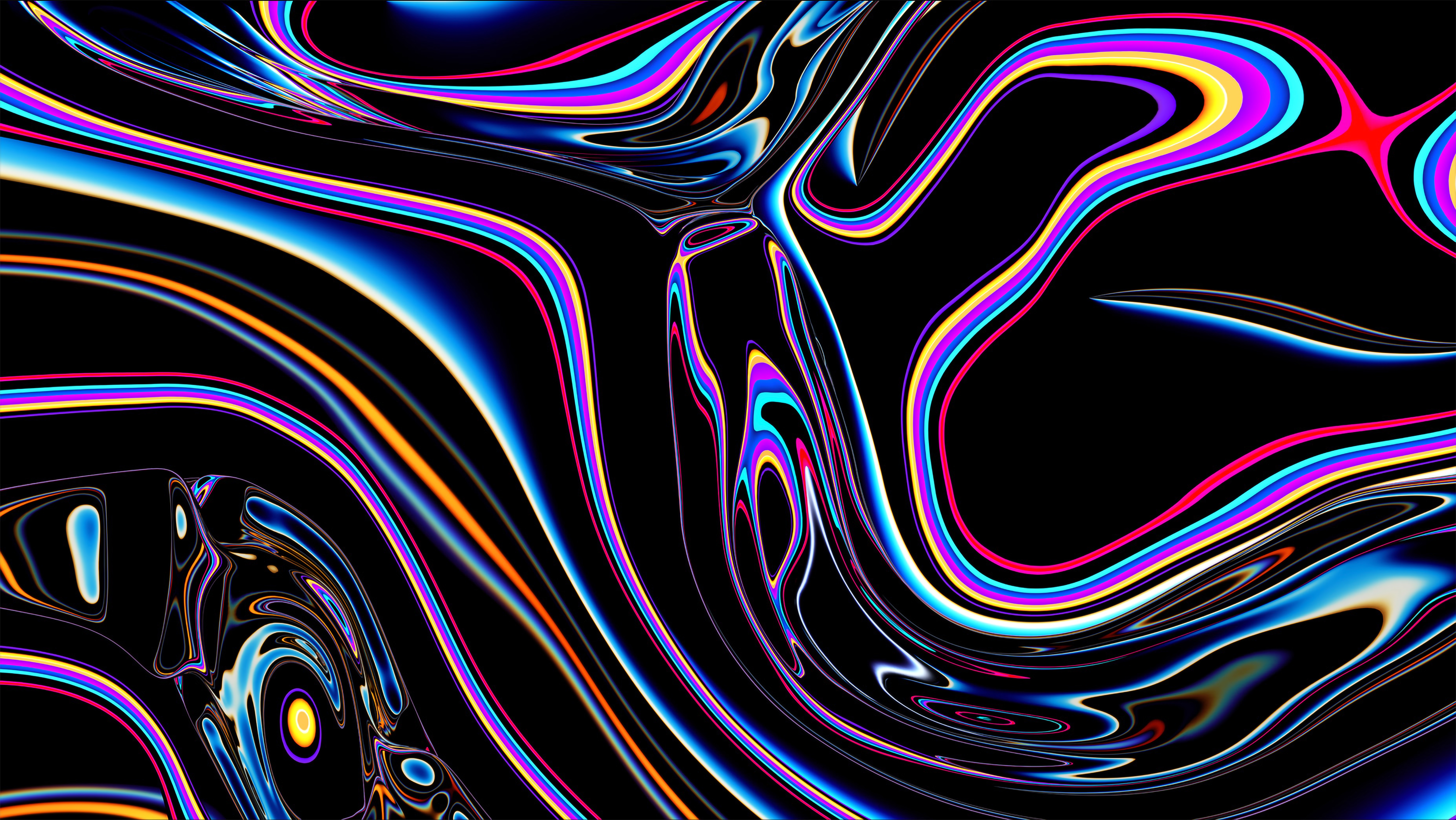 HD wallpaper, 5K, Psychedelic, Stock, Apple Pro Display Xdr