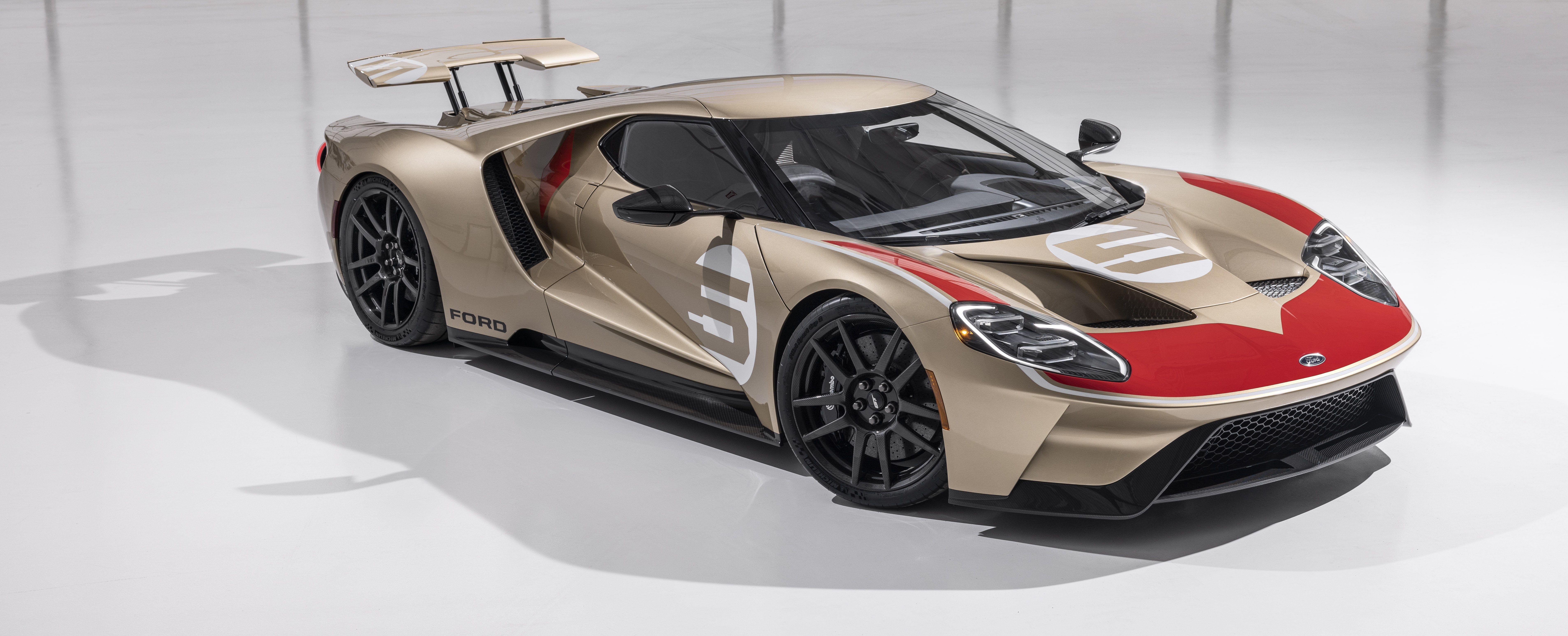HD wallpaper, 5K, Special Edition, 8K, 2022, Supercars, Ford Gt Holman Moody Heritage Edition, Ford Gt, Heritage Edition