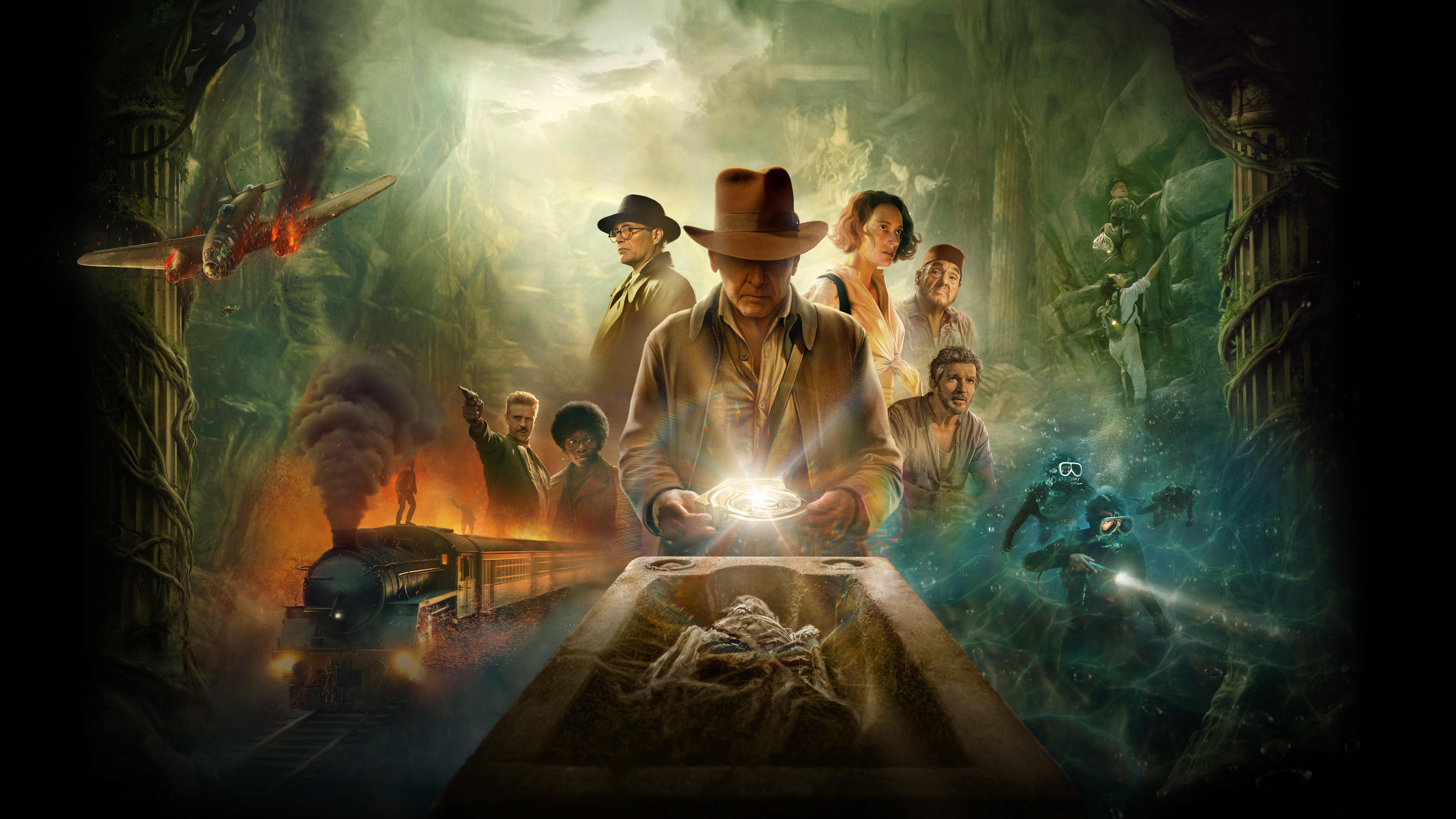 HD wallpaper, Indiana Jones And The Dial Of Destiny, 2023 Movies, 8K