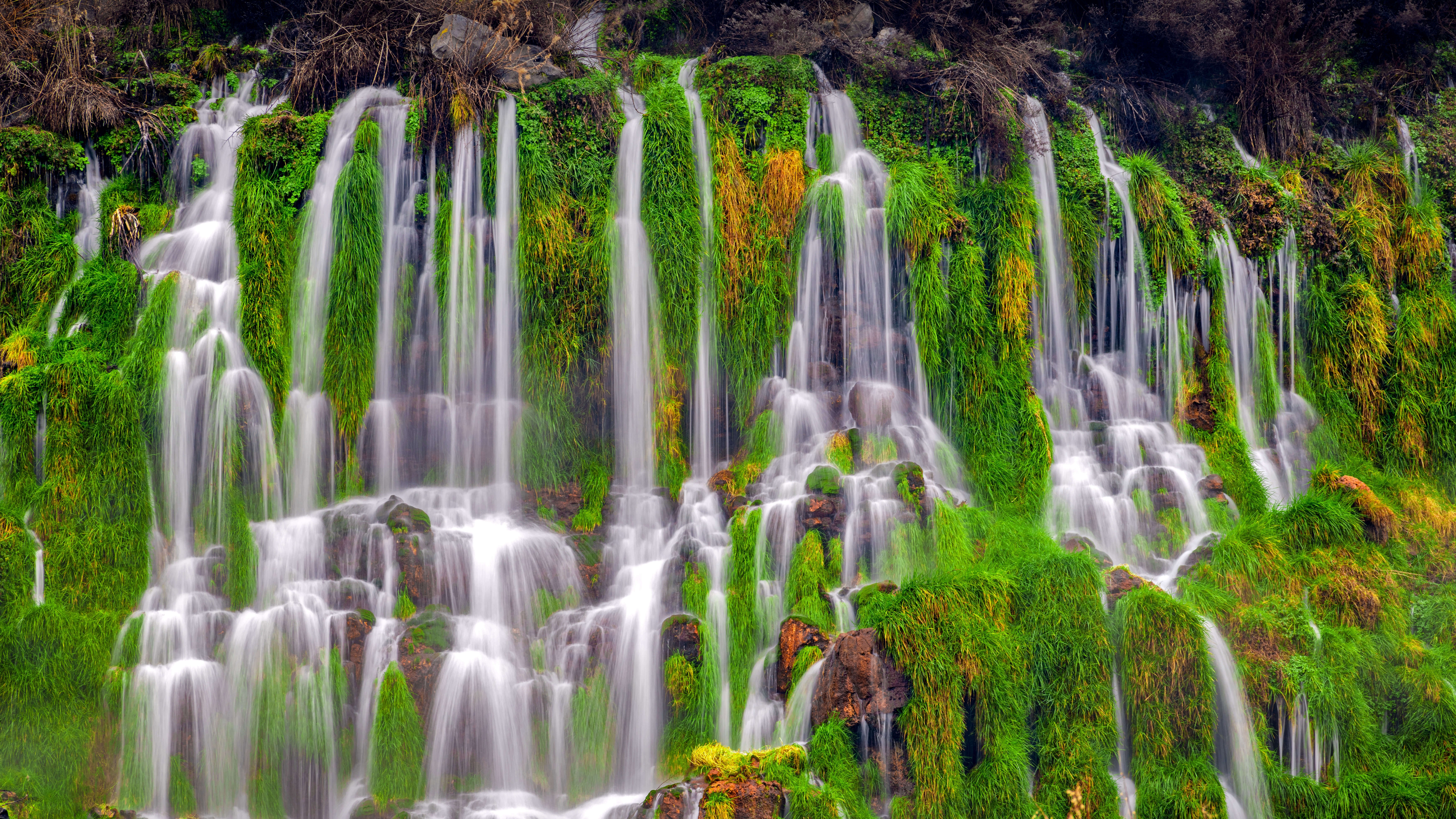 HD wallpaper, Thousand Springs State Park, 8K, Spring, Hagerman Valley, Idaho, Landscape, Waterfall, 5K