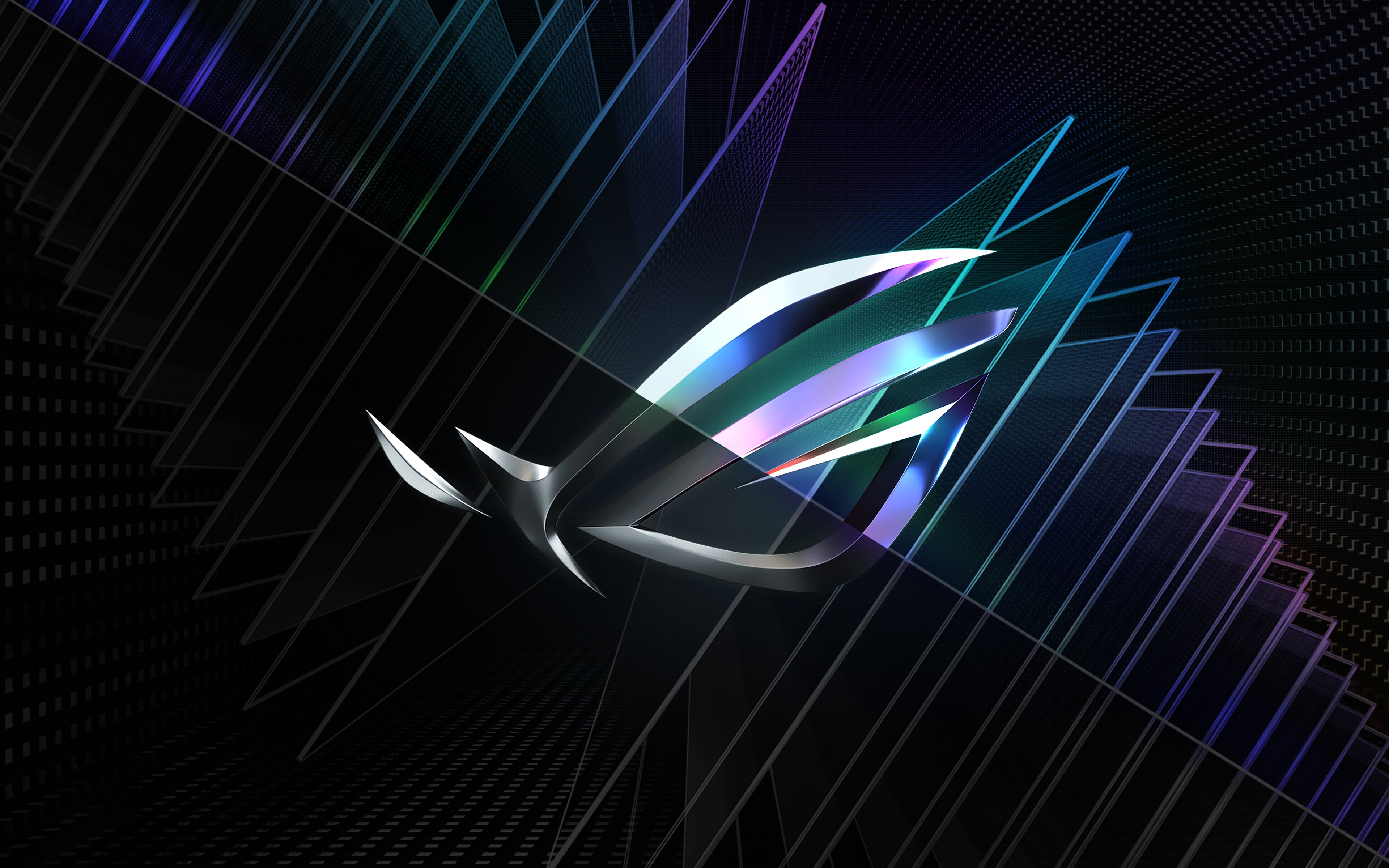 HD wallpaper, Asus Rog, Abstract Background, Dark Background