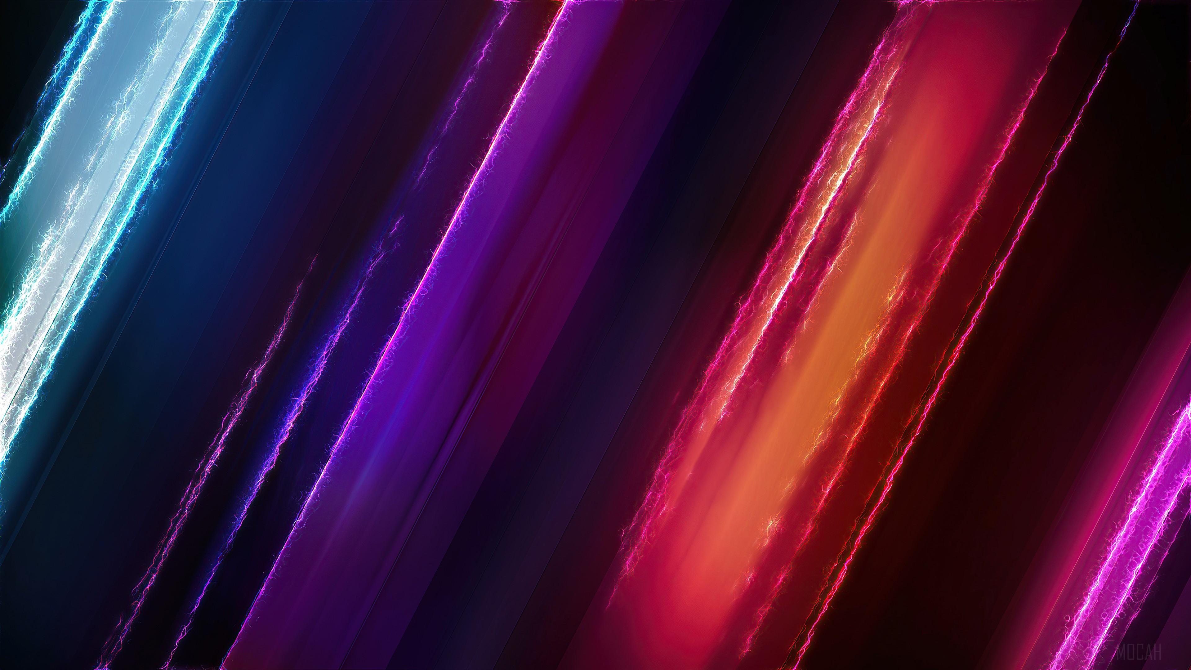 HD wallpaper, Abstract Colors Burning 4K