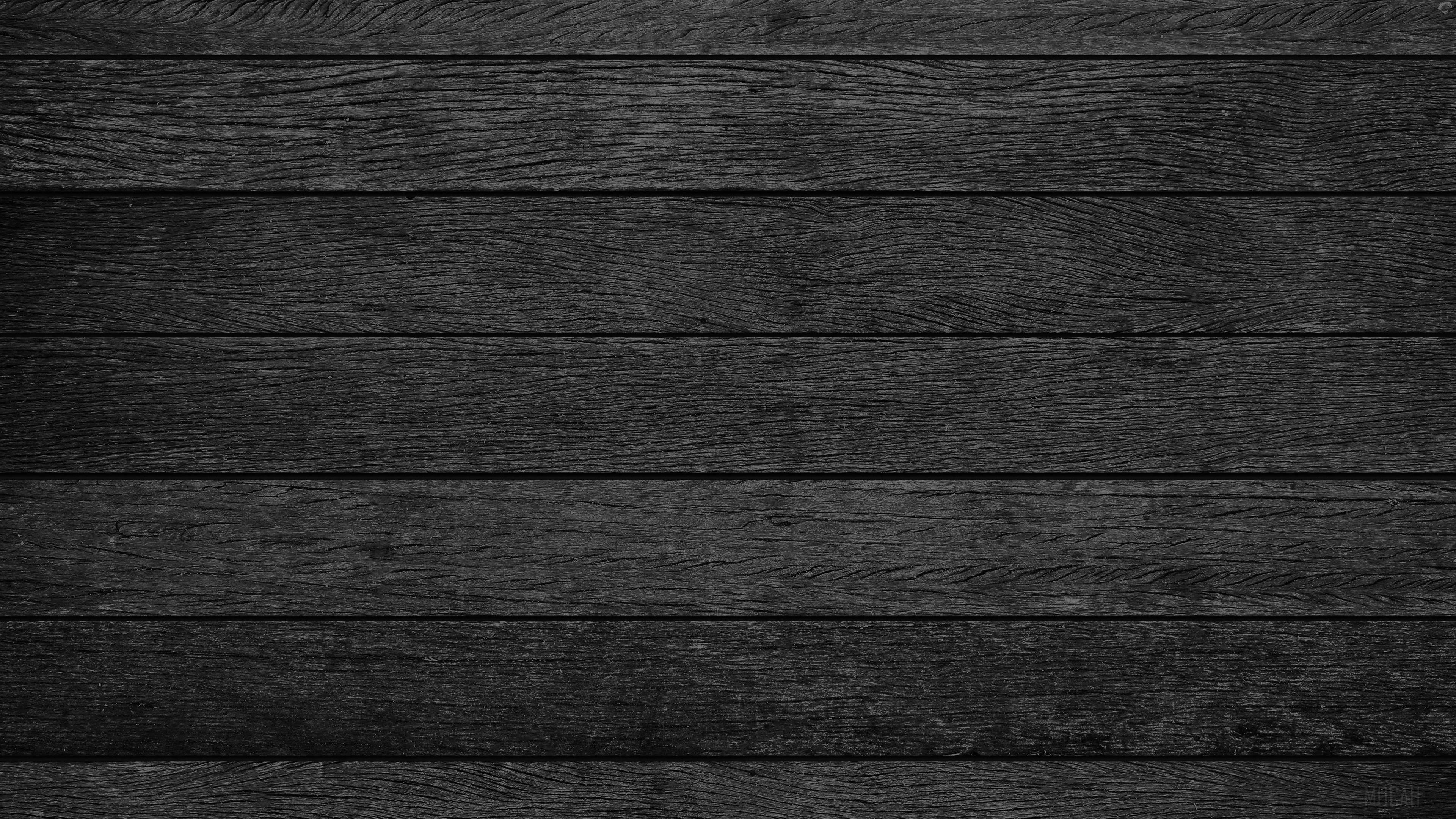 HD wallpaper, Abstract Dark Wood 4K