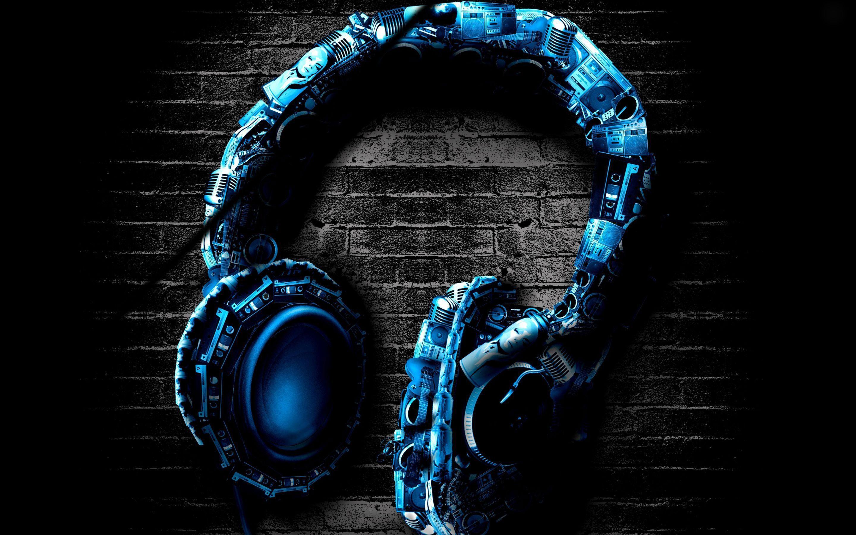 HD wallpaper, Awesome Headphones, Abstract, Music, Headphone