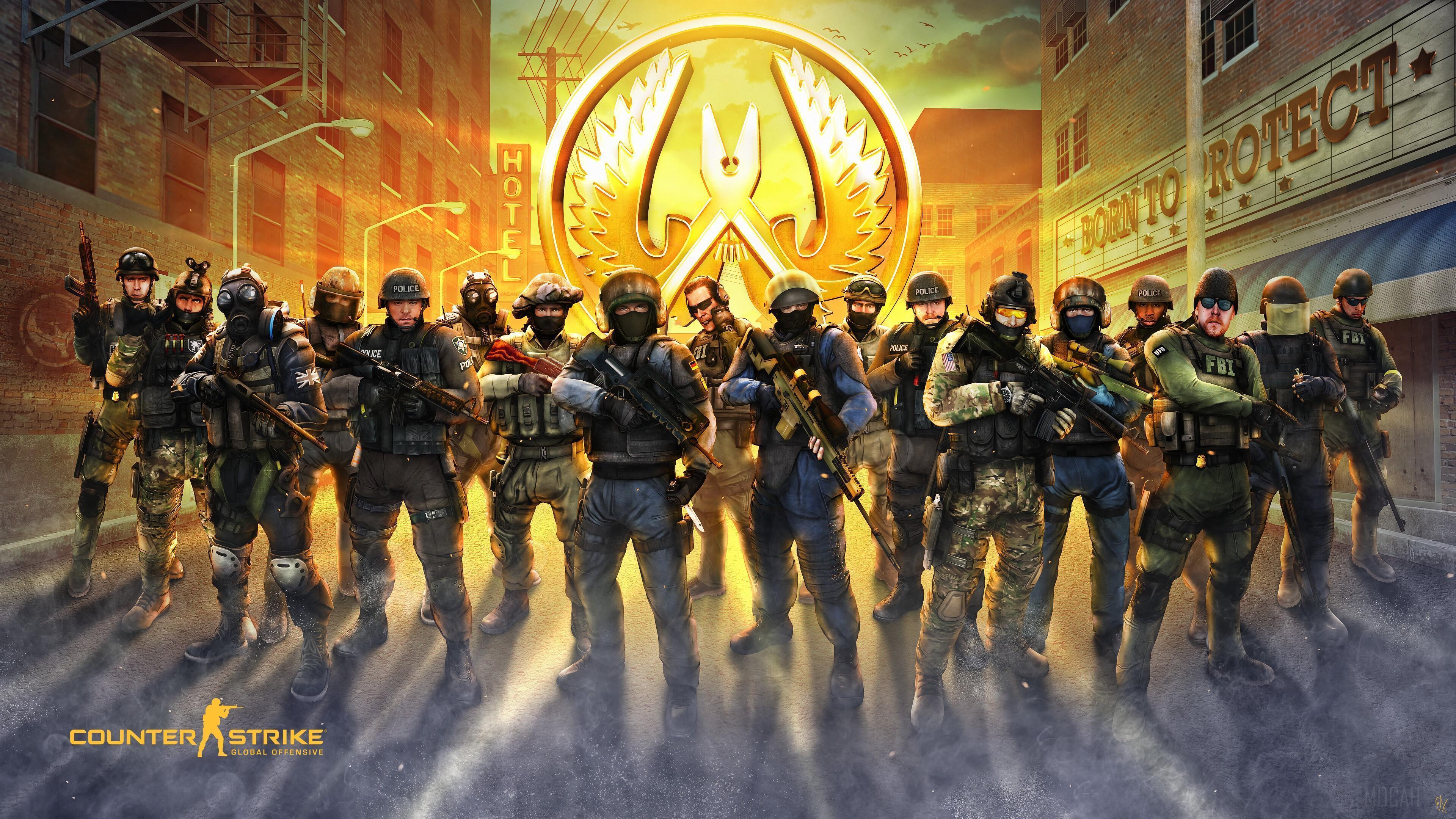 HD wallpaper, Agents 4K, Counter Strike Global Offensive, Csgo, Counter Terrorist, Video Game