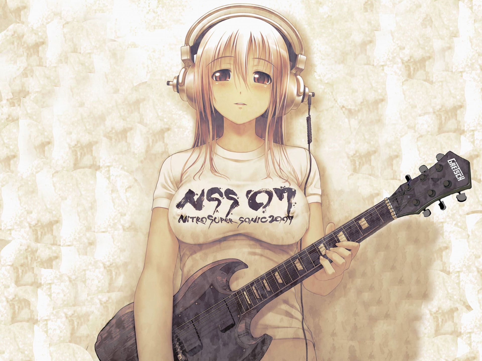 HD wallpaper, Anime, Girl, Music