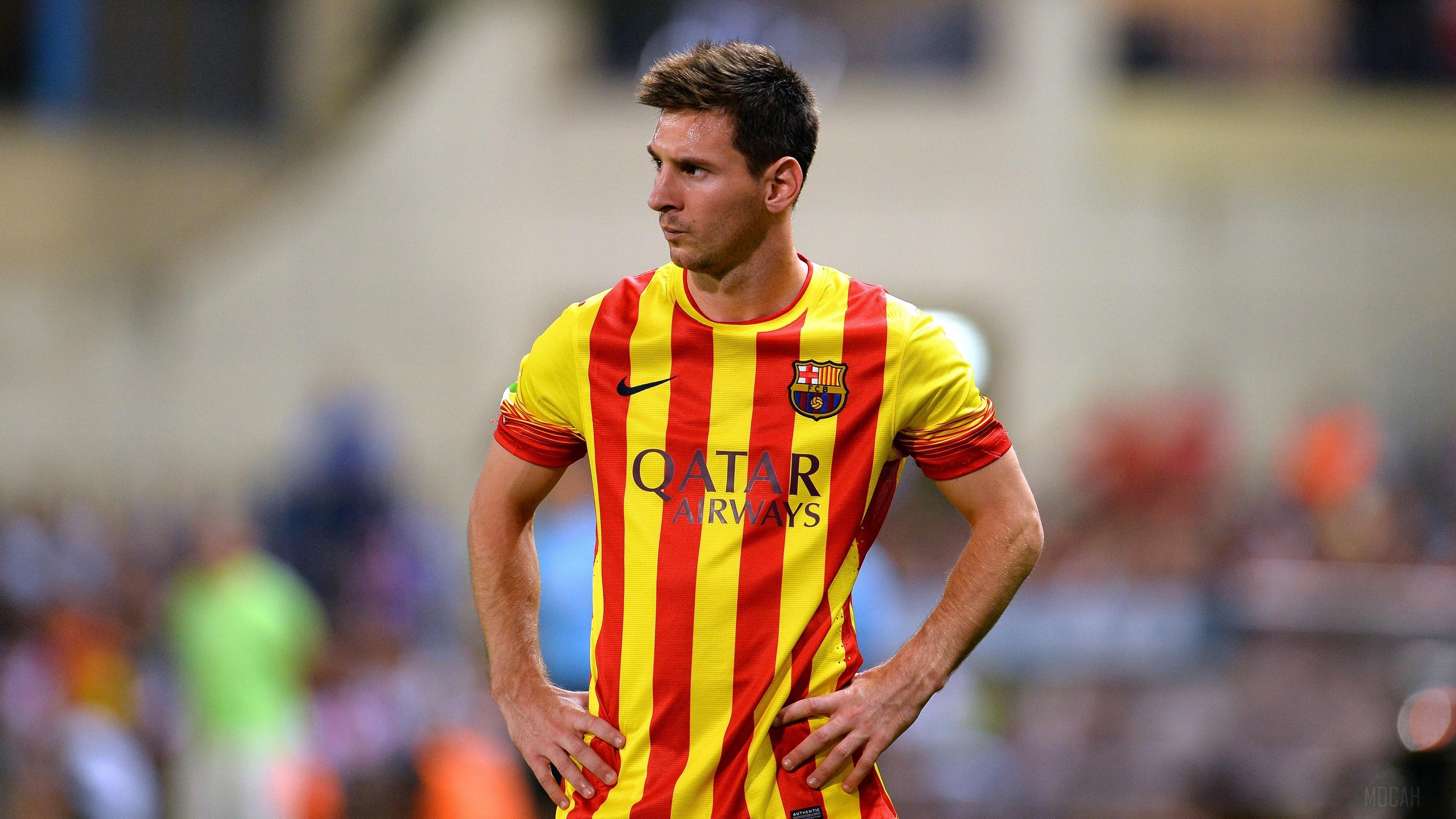 HD wallpaper, Soccer 4K, Lionel Messi, Argentinian