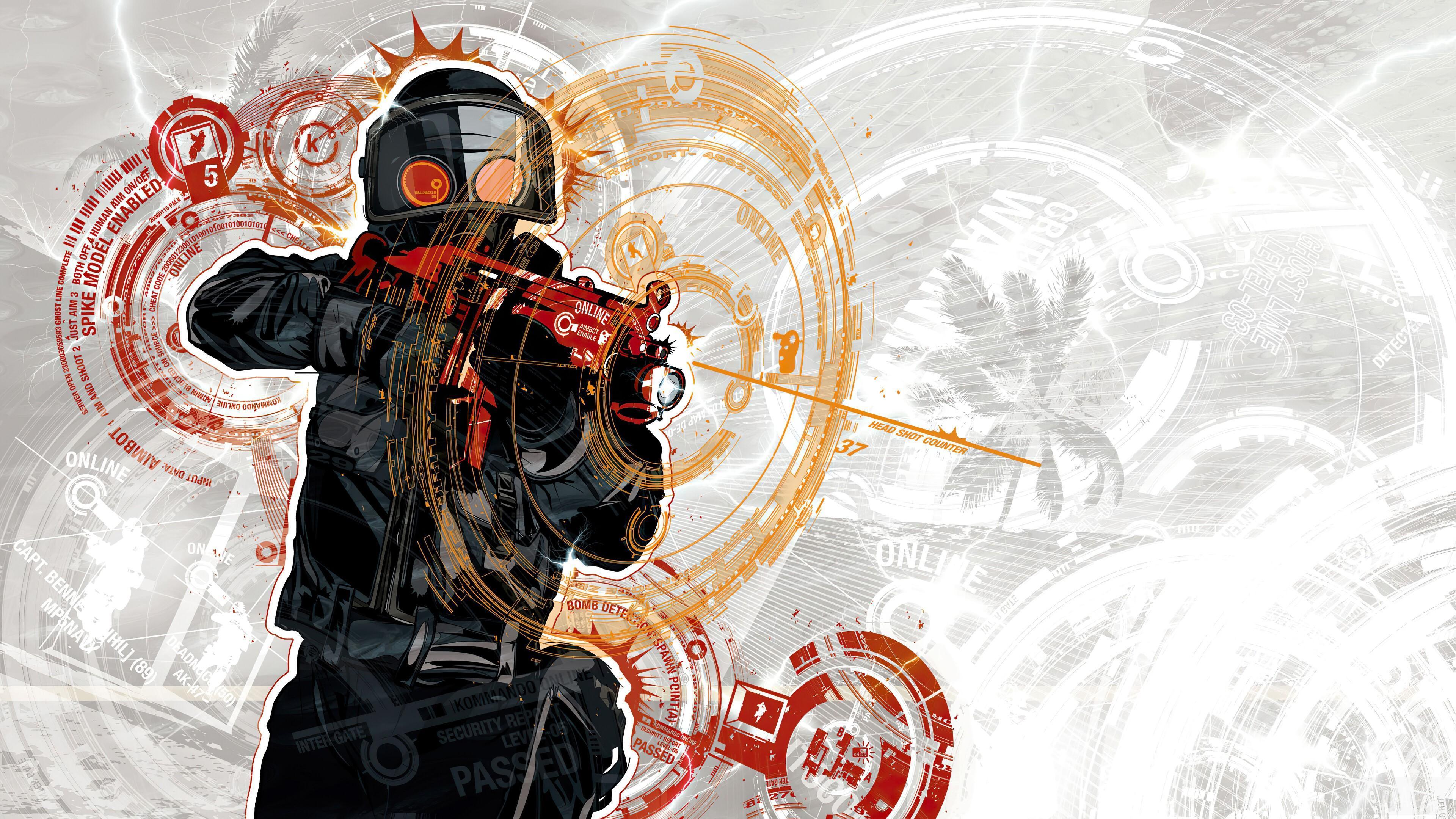 HD wallpaper, Csgo, Counter Strike Global Offensive, Art 4K, Video Game